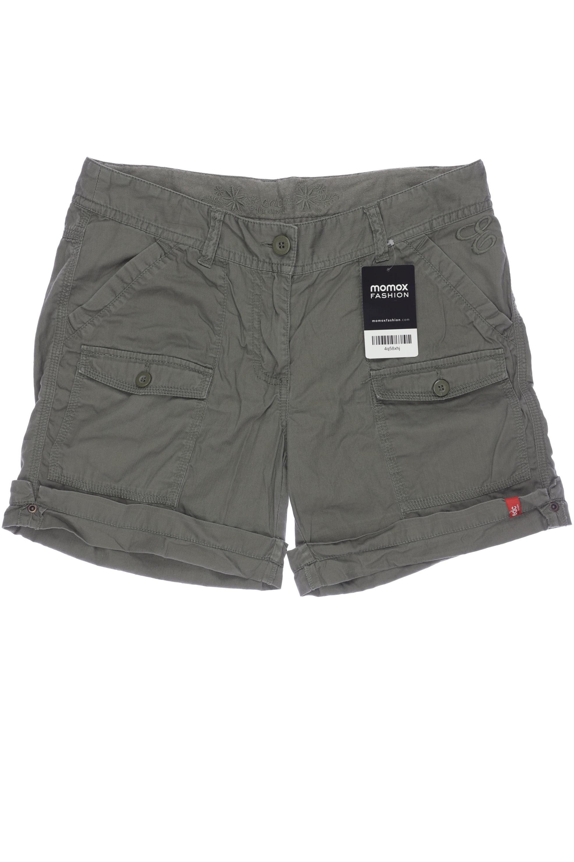 

edc by Esprit Damen Shorts, grün, Gr. 176