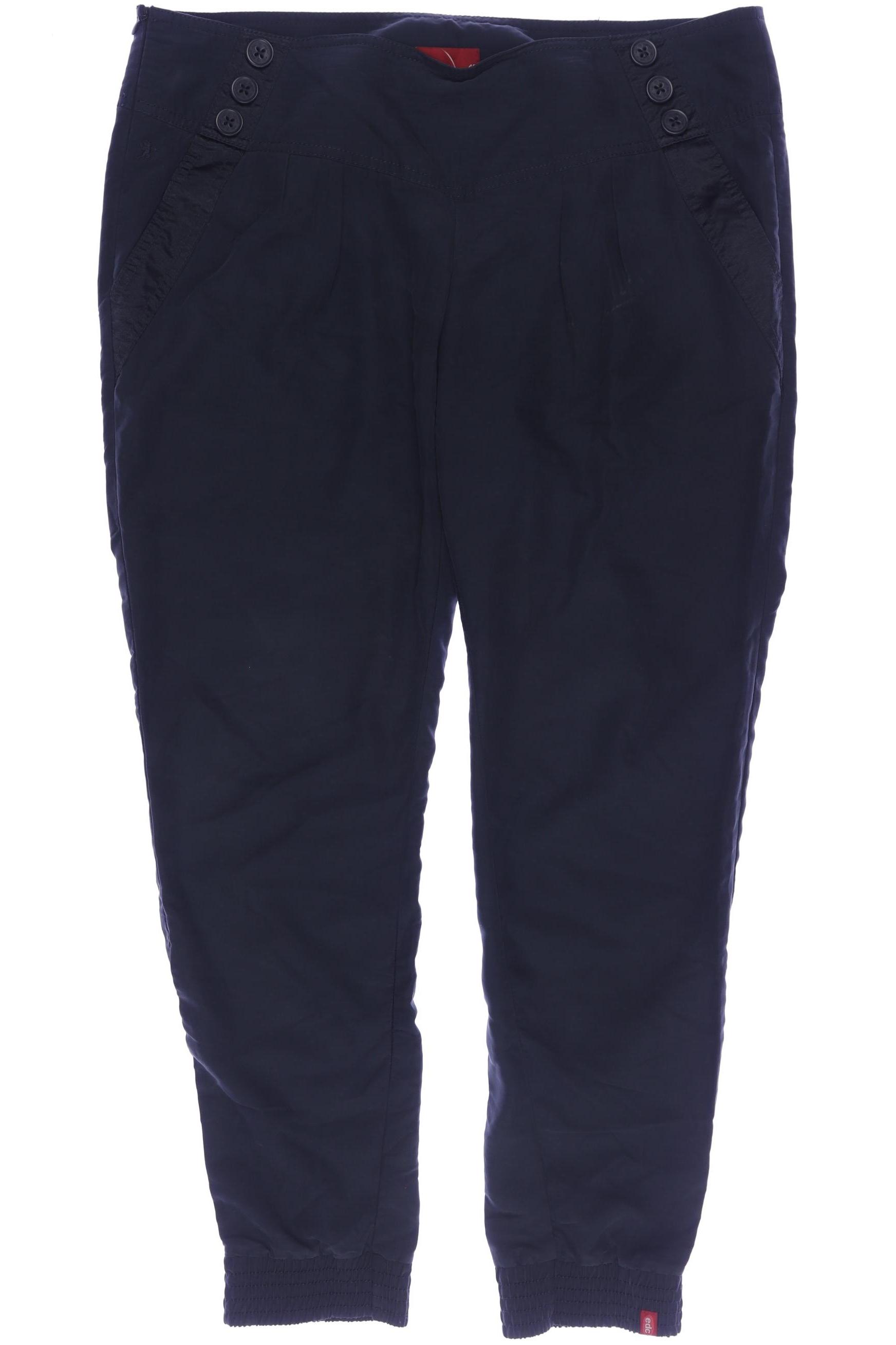 

edc by Esprit Damen Stoffhose, türkis, Gr. 42