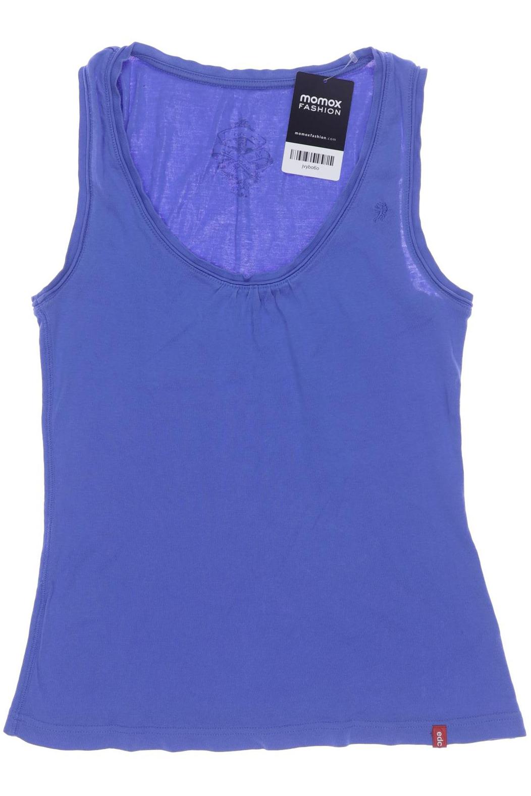 

edc by Esprit Damen Top, blau, Gr. 38