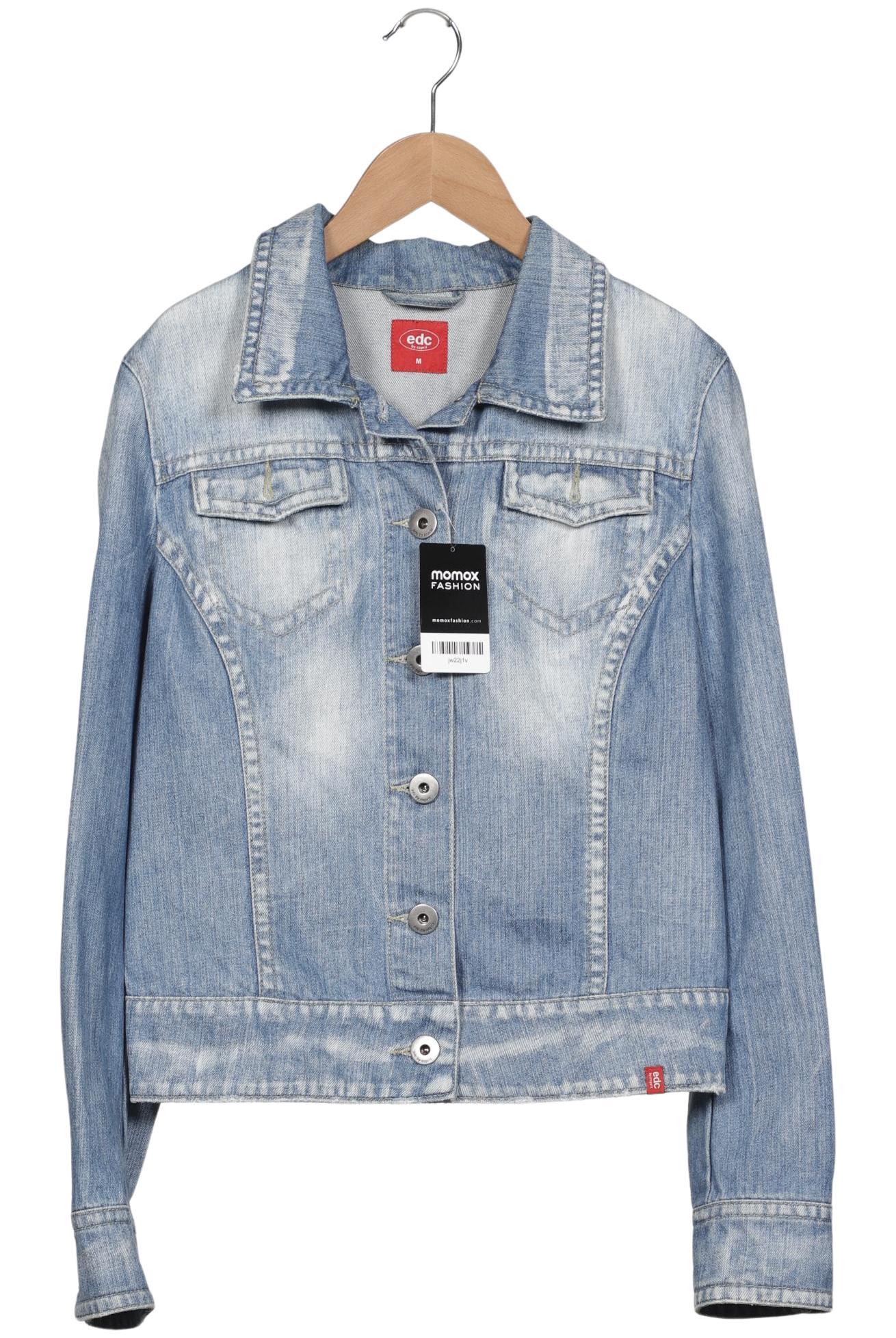 

edc by Esprit Damen Jacke, hellblau, Gr. 38