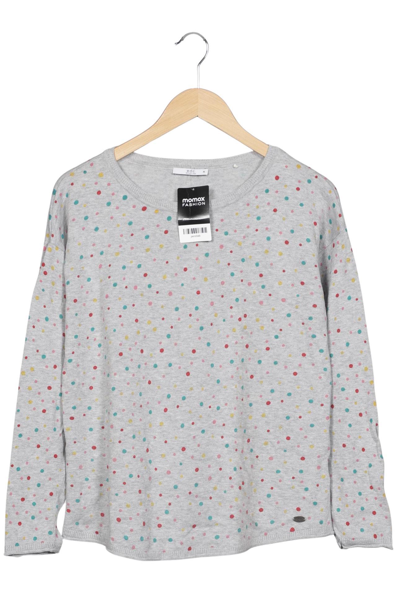 

edc by Esprit Damen Pullover, grau, Gr. 38