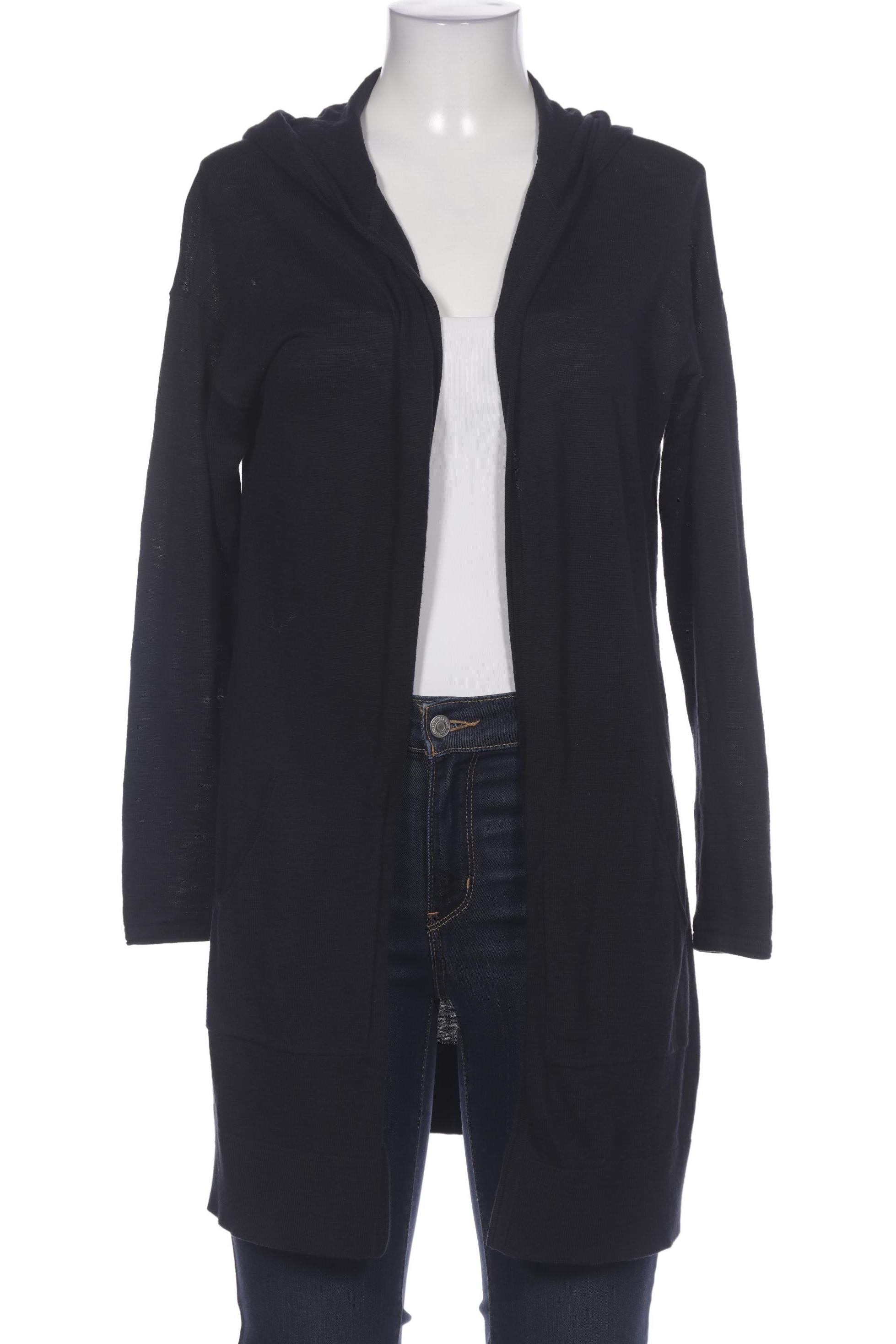 

edc by Esprit Damen Strickjacke, schwarz, Gr. 38