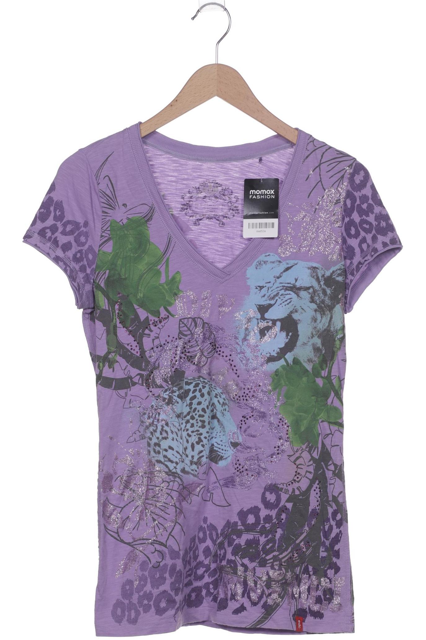 

edc by Esprit Damen T-Shirt, flieder, Gr. 40
