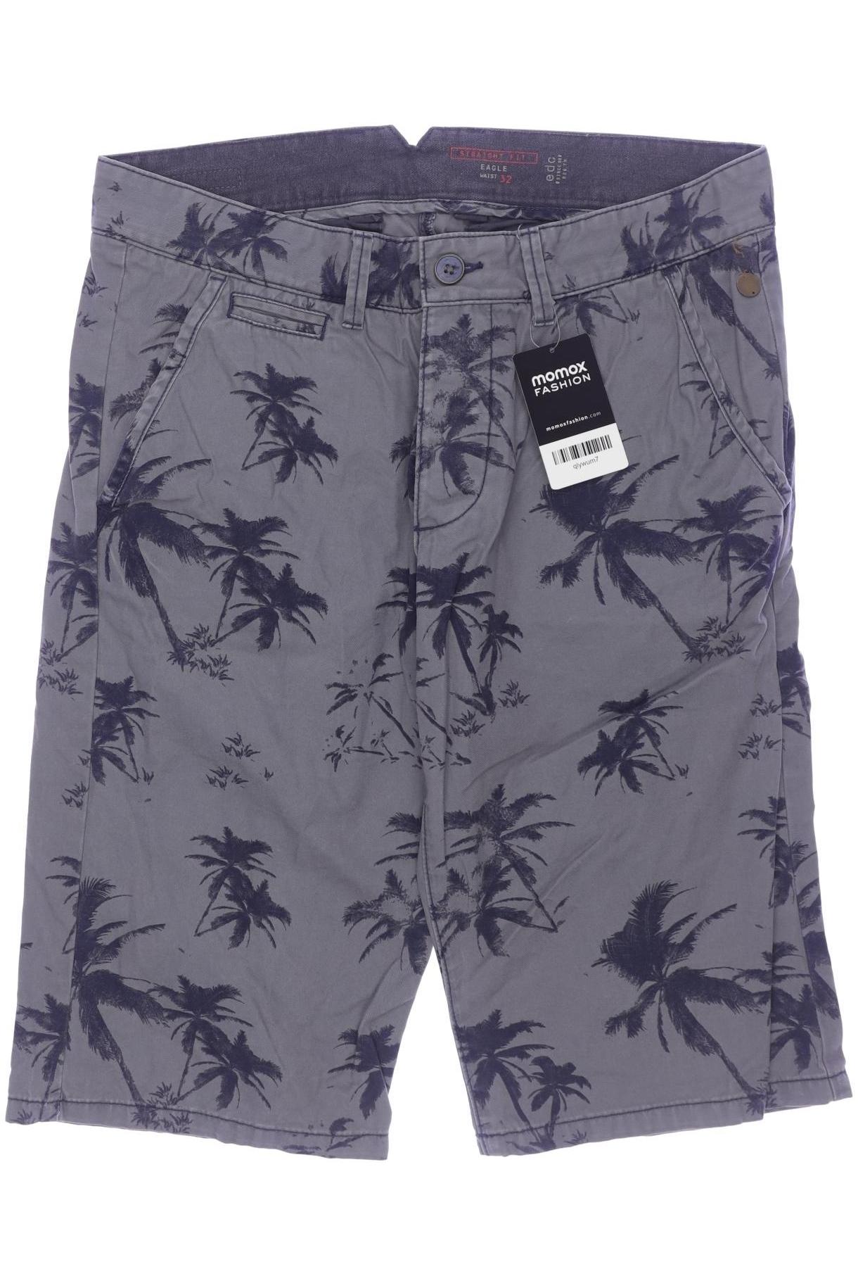

edc by Esprit Herren Shorts, blau, Gr. 32