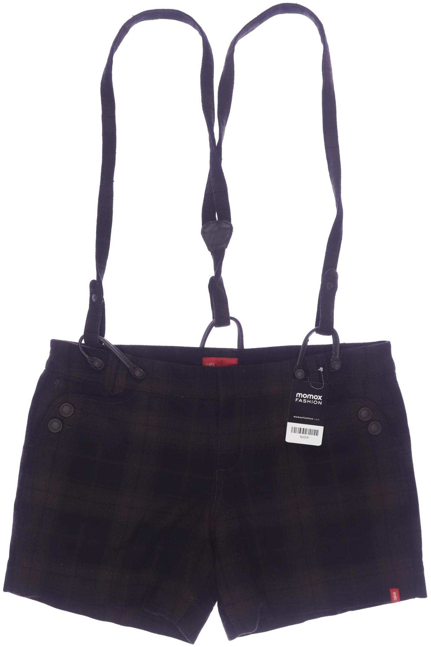 

edc by Esprit Damen Shorts, braun, Gr. 44