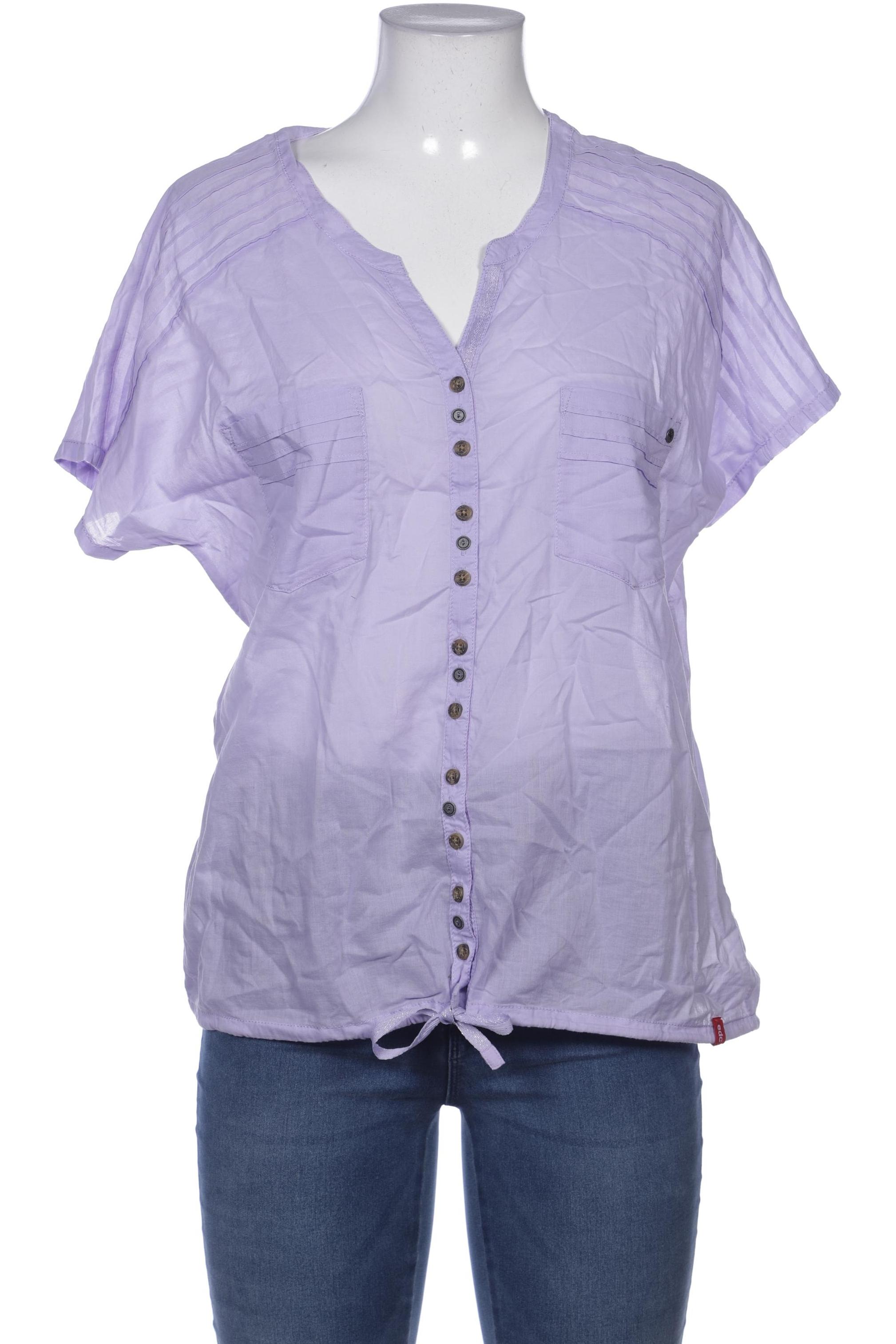 

edc by Esprit Damen Bluse, flieder, Gr. 42