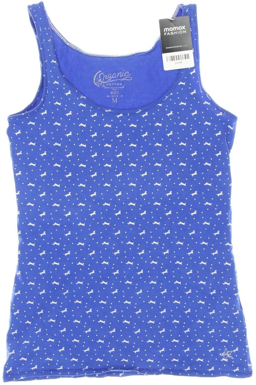 

edc by Esprit Damen Top, blau, Gr. 38