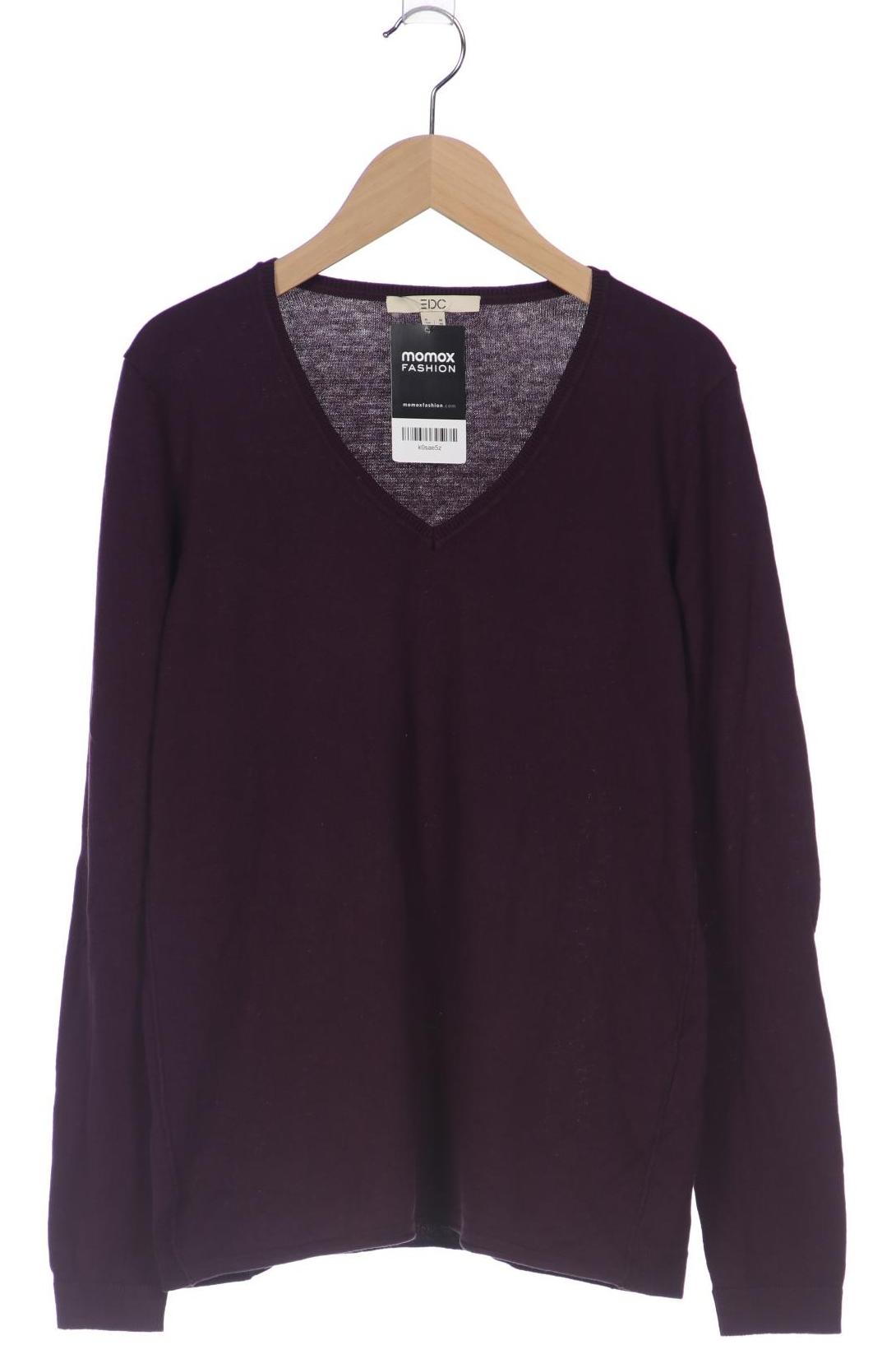 

edc by Esprit Damen Pullover, bordeaux, Gr. 38