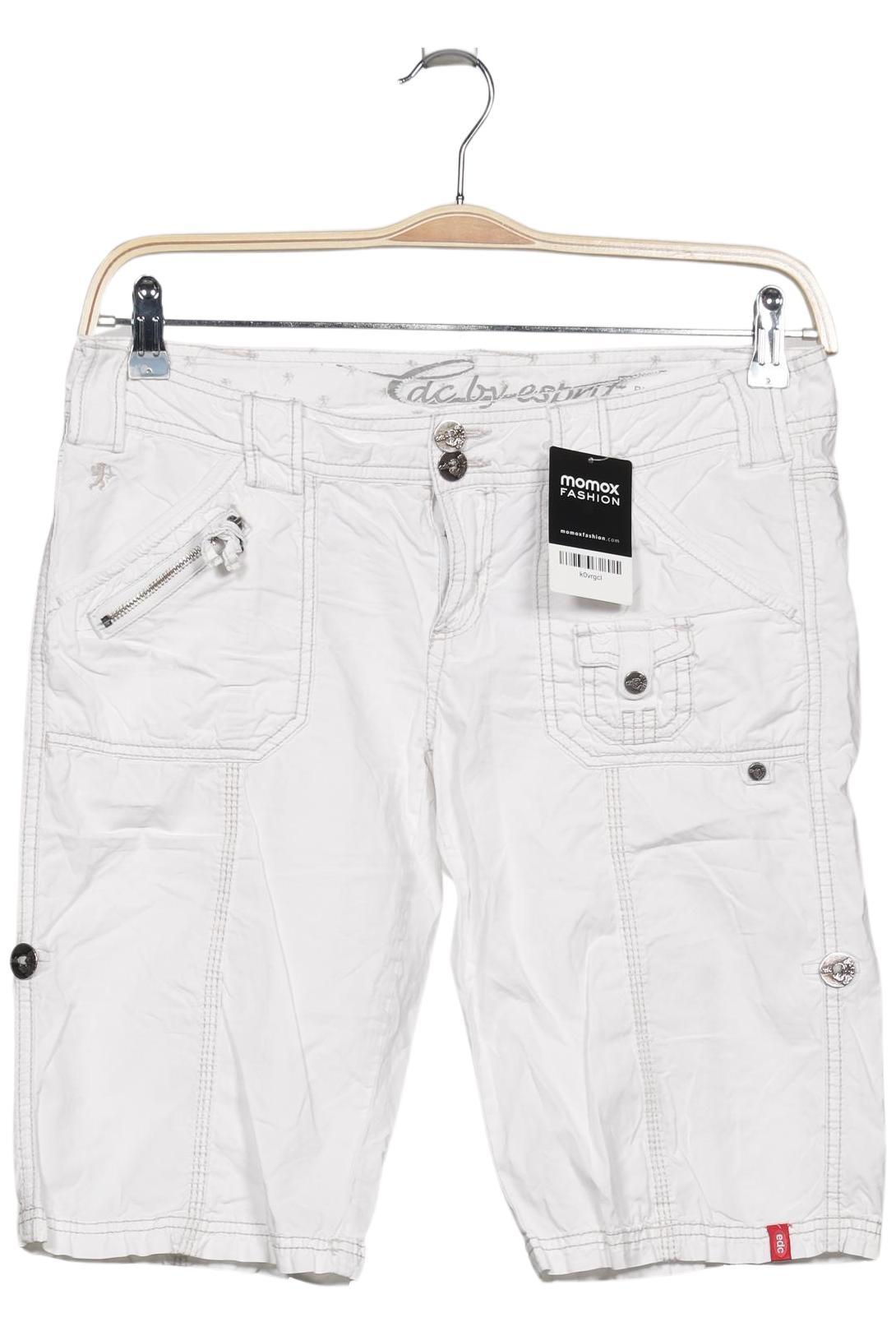 

edc by Esprit Damen Shorts, weiß, Gr. 36
