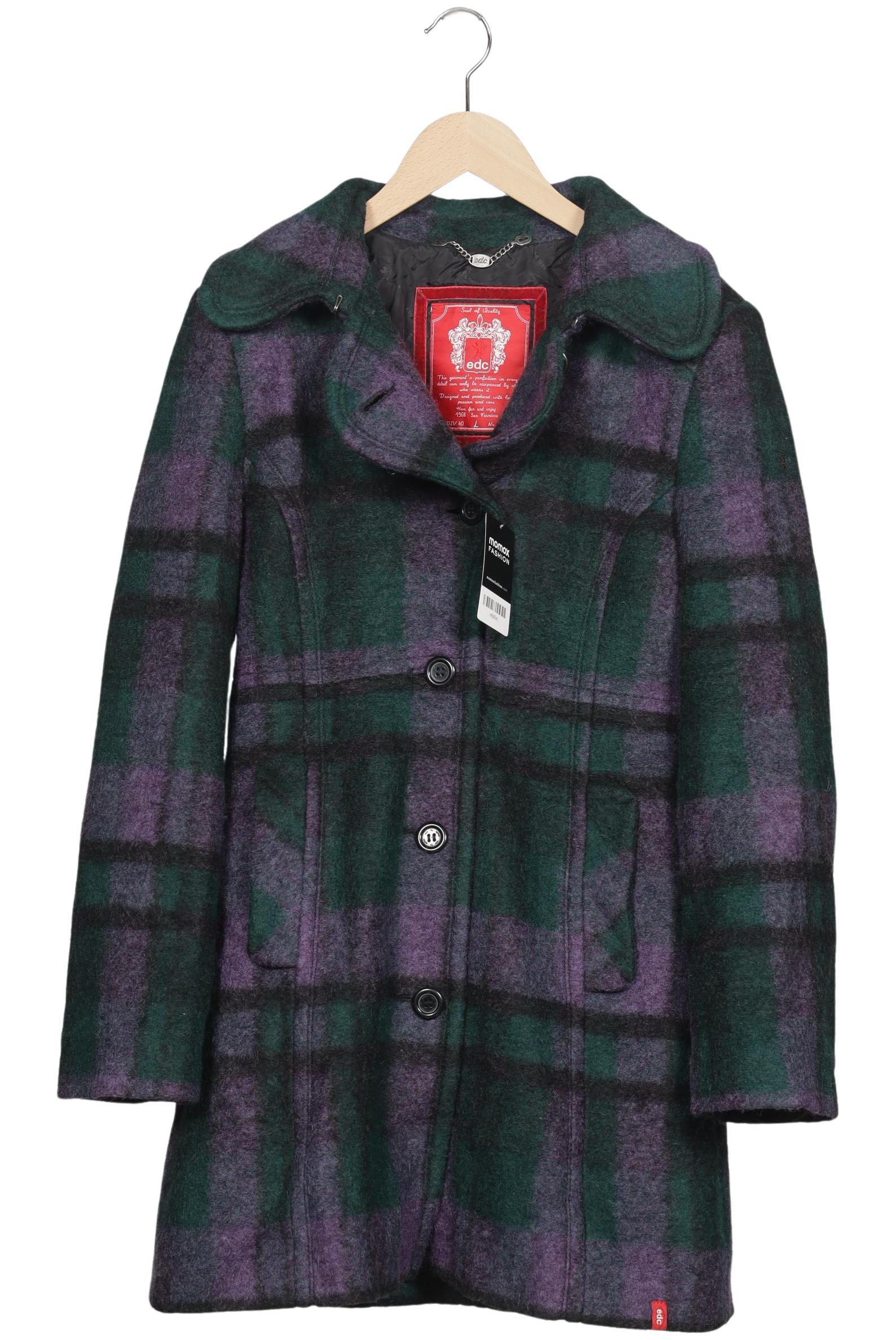 

edc by Esprit Damen Mantel, mehrfarbig, Gr. 42