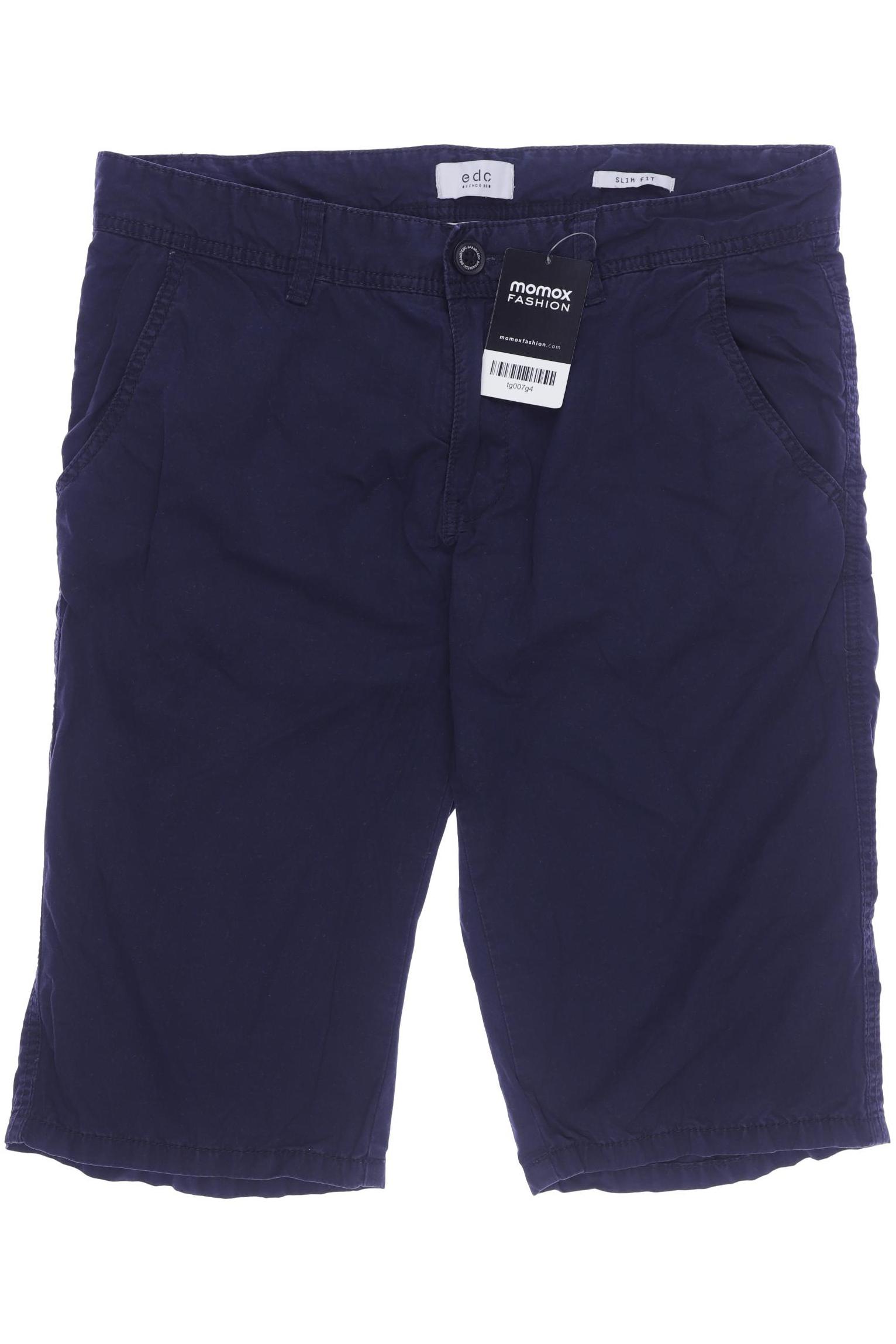 

edc by Esprit Herren Shorts, marineblau, Gr. 32