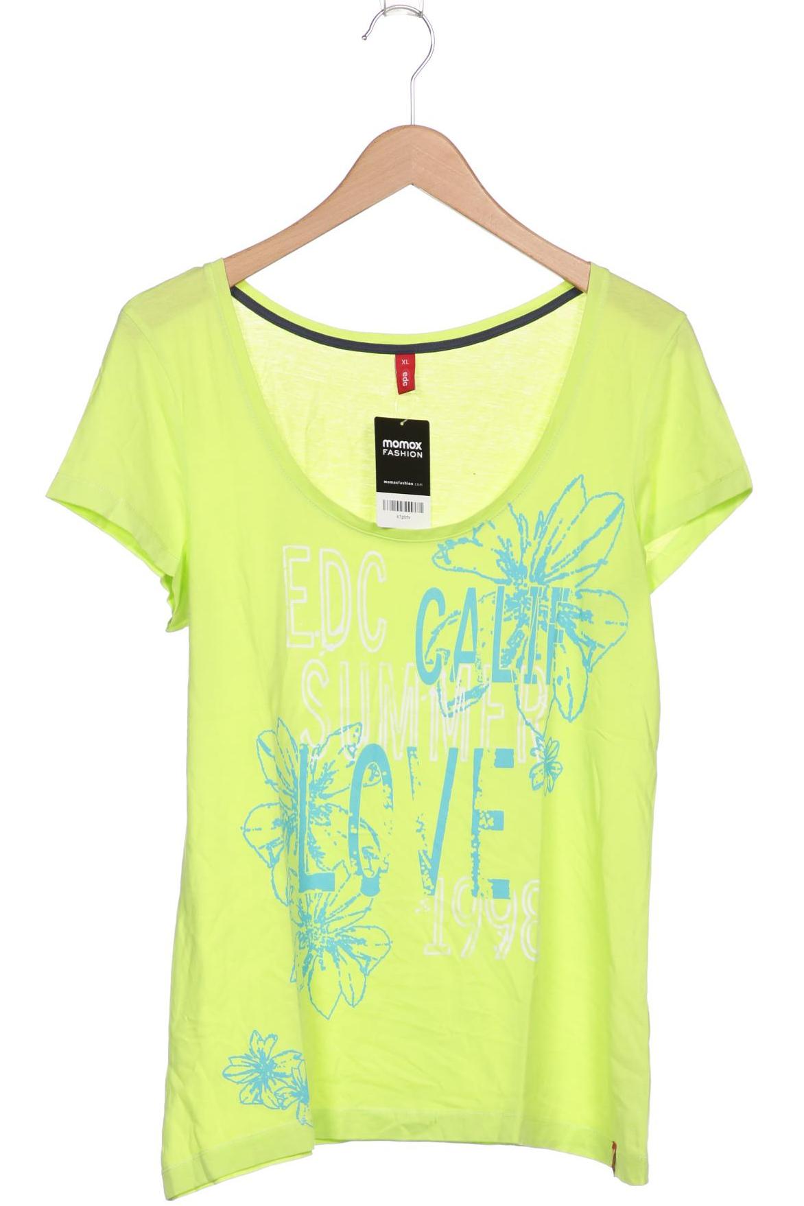 

edc by Esprit Damen T-Shirt, grün