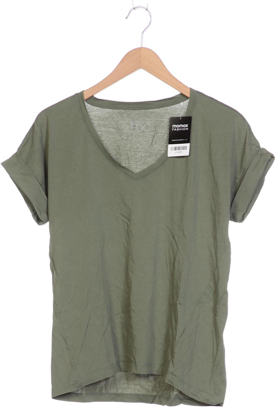 

edc by Esprit Damen T-Shirt, grün, Gr. 36