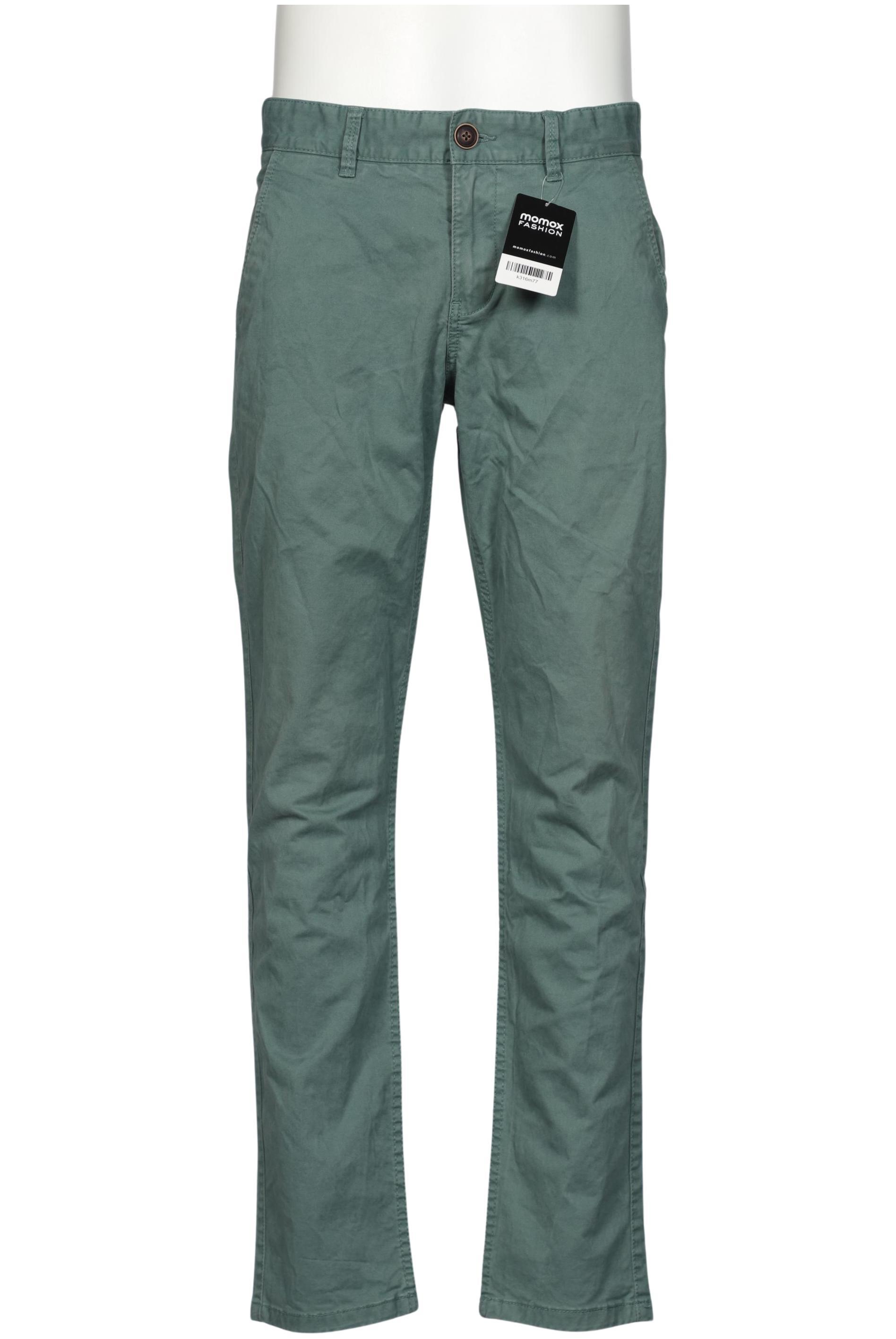 

edc by Esprit Herren Stoffhose, grün, Gr. 32