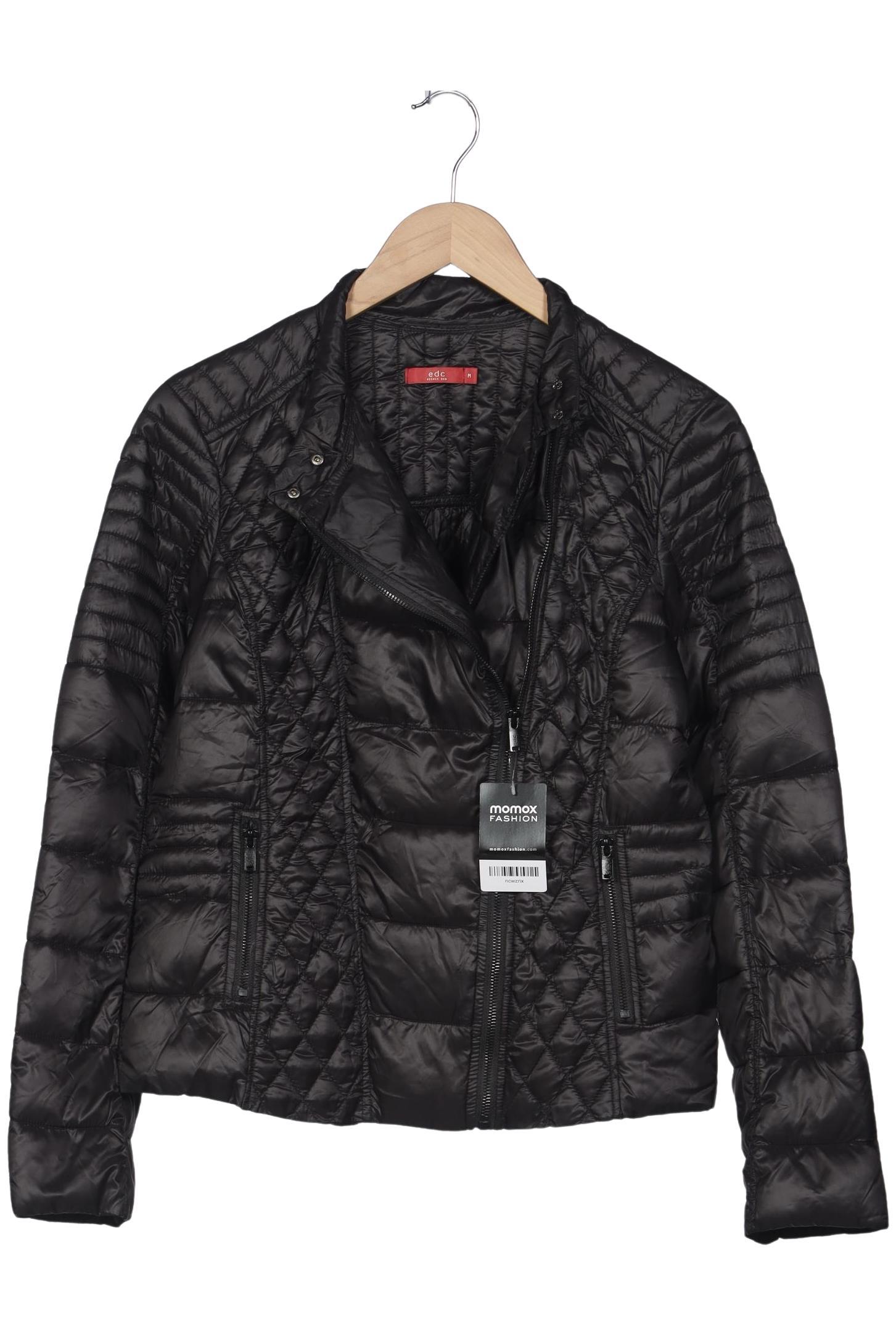 

edc by Esprit Damen Jacke, schwarz, Gr. 38