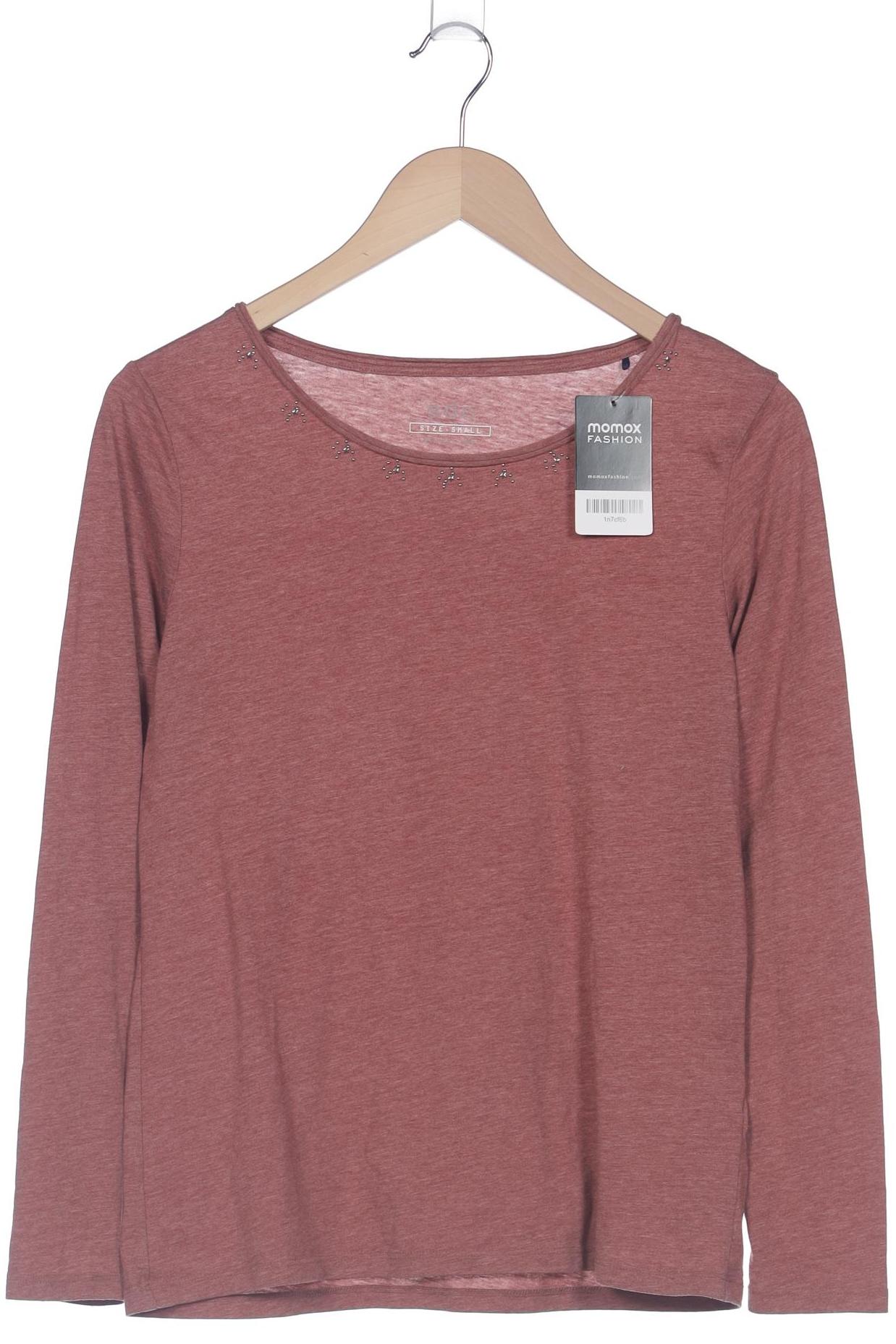 

edc by Esprit Damen Langarmshirt, rot, Gr. 36