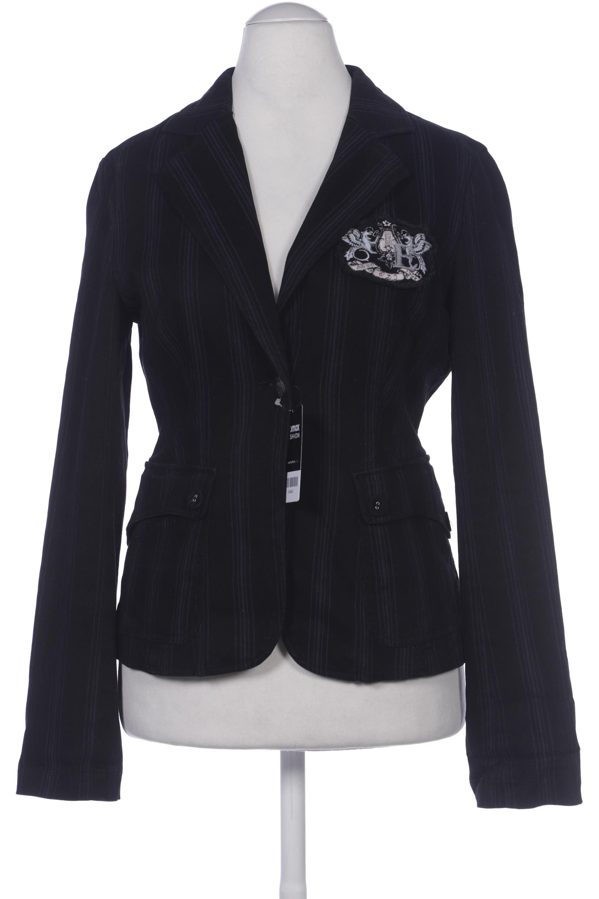 

edc by Esprit Damen Blazer, schwarz, Gr. 38