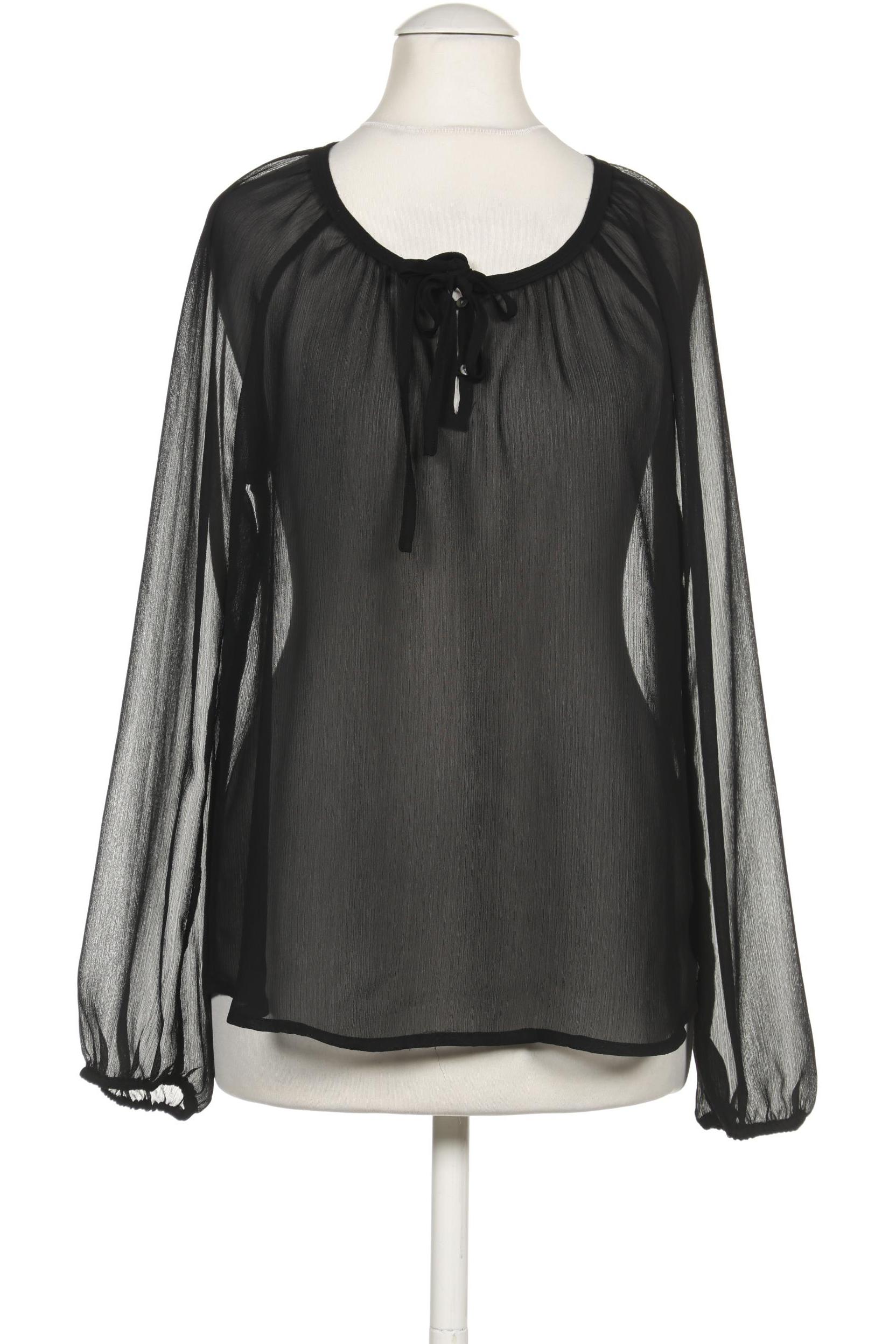 

edc by Esprit Damen Bluse, schwarz