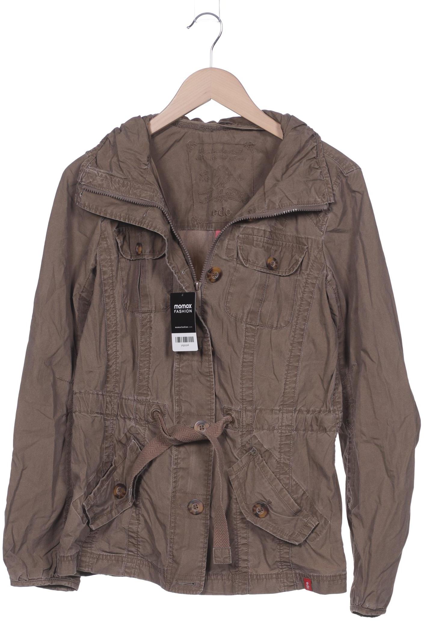 

edc by Esprit Damen Jacke, braun, Gr. 42