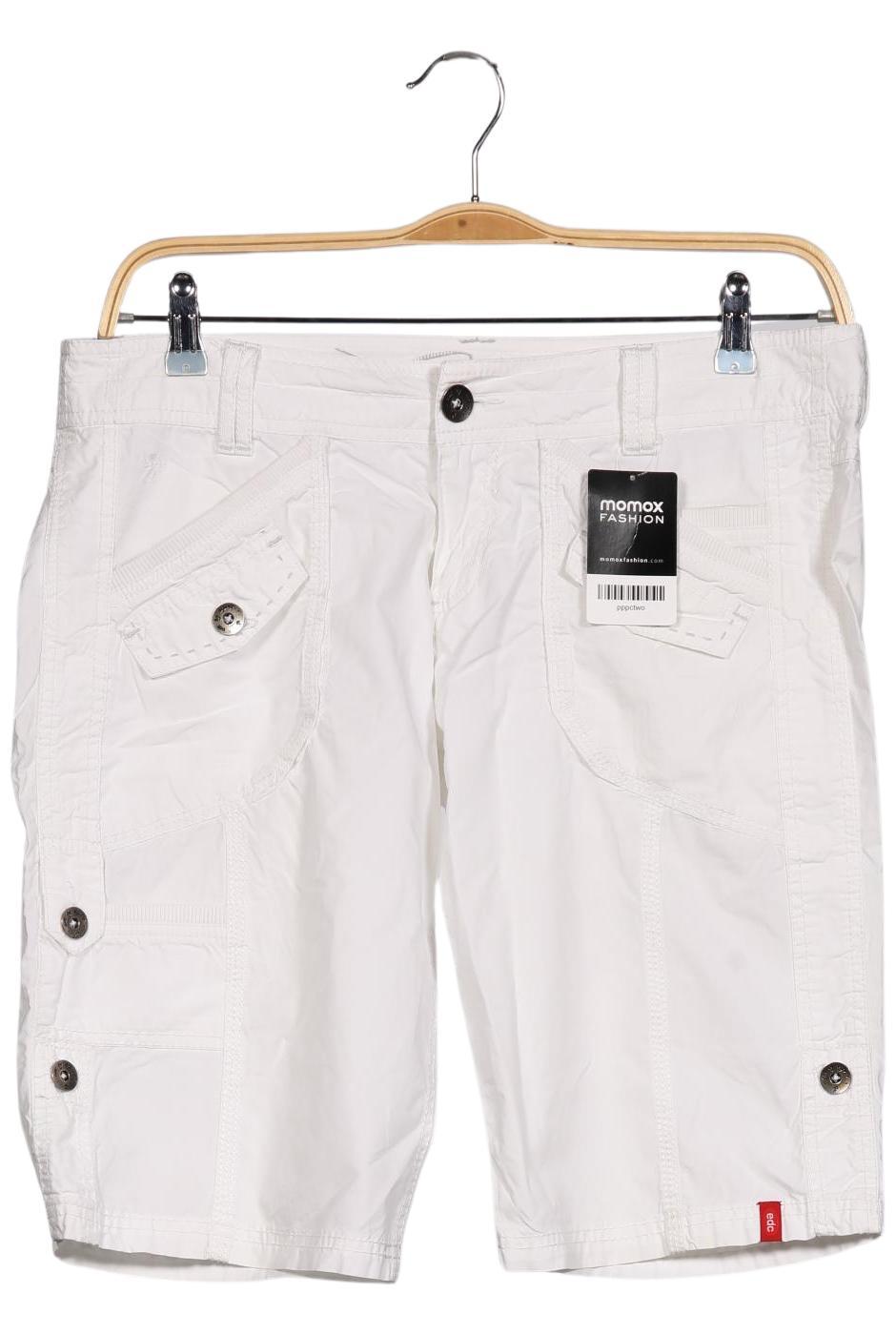 

edc by Esprit Damen Shorts, weiß, Gr. 40