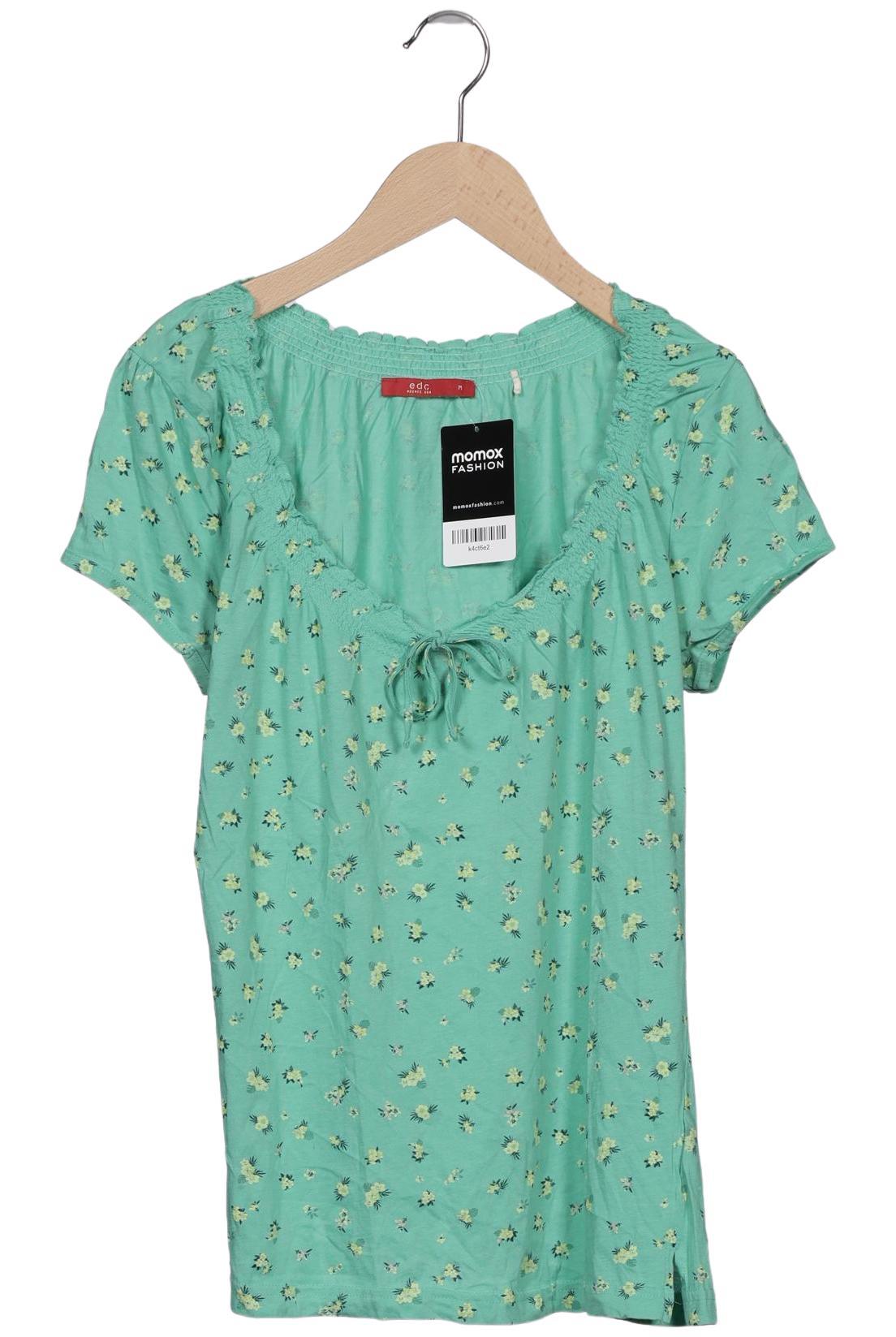 

edc by Esprit Damen T-Shirt, hellgrün, Gr. 38