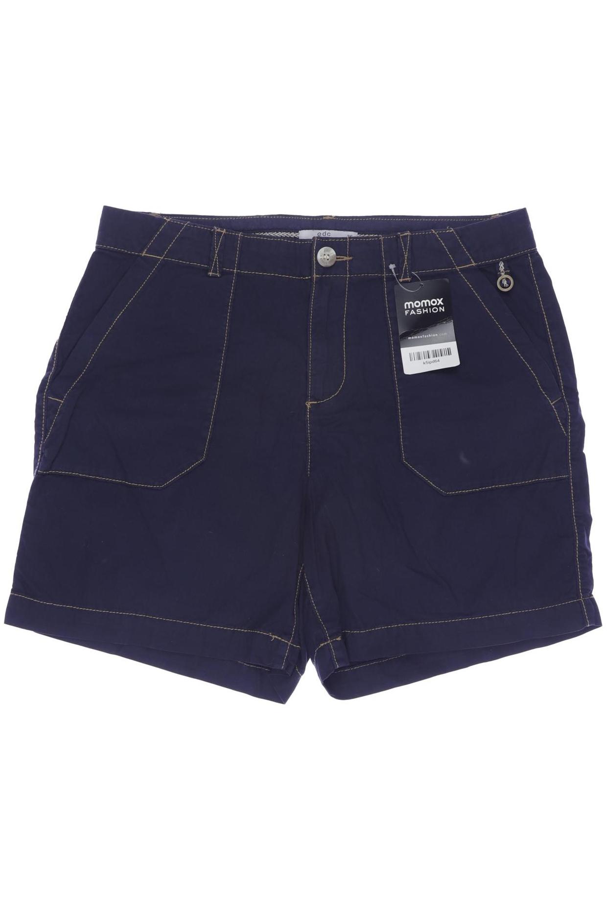 

edc by Esprit Damen Shorts, marineblau, Gr. 36