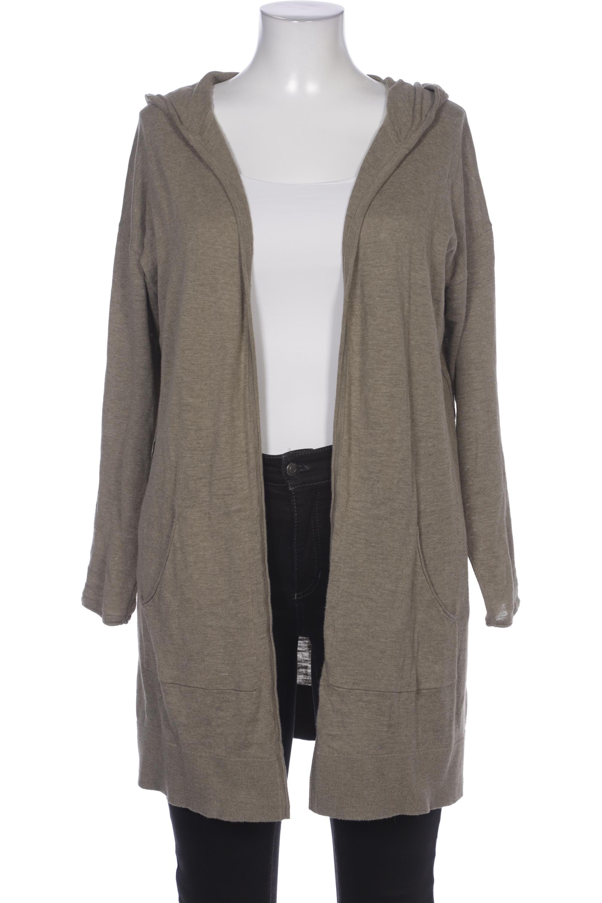 

edc by Esprit Damen Strickjacke, grün, Gr. 42