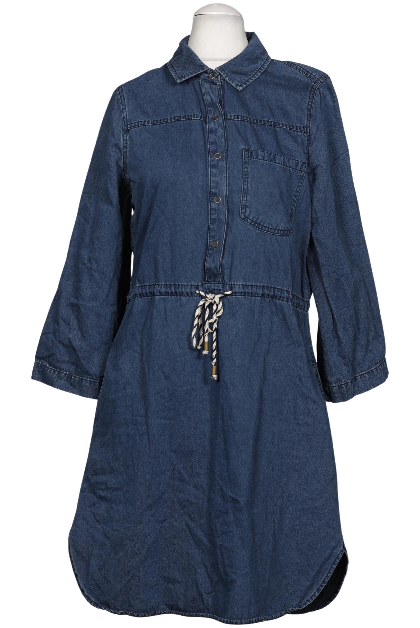 

edc by Esprit Damen Kleid, blau, Gr. 38