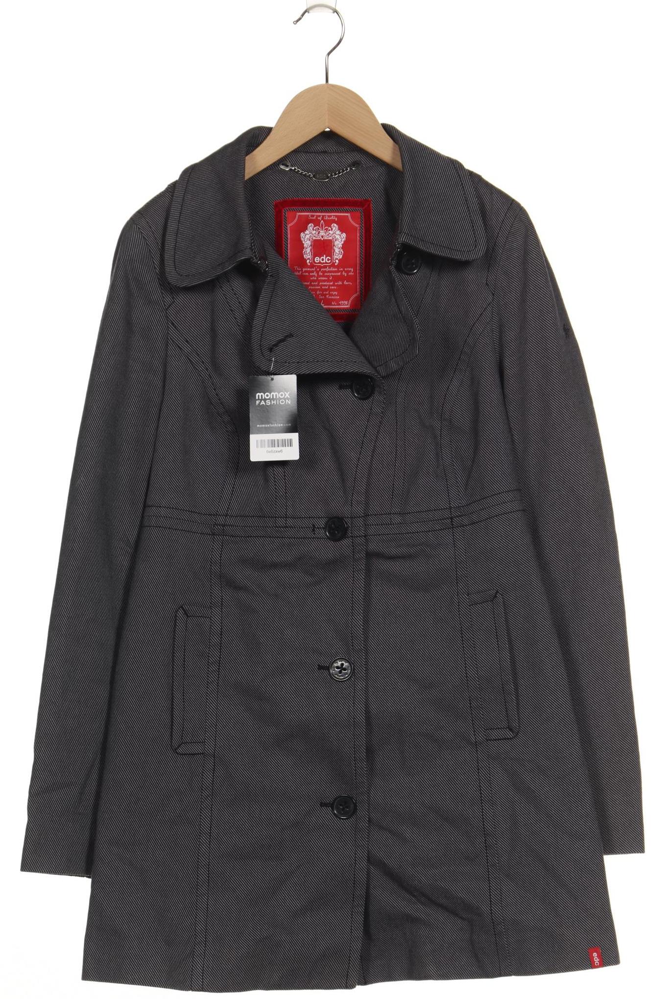 

edc by Esprit Damen Mantel, grau, Gr. 42