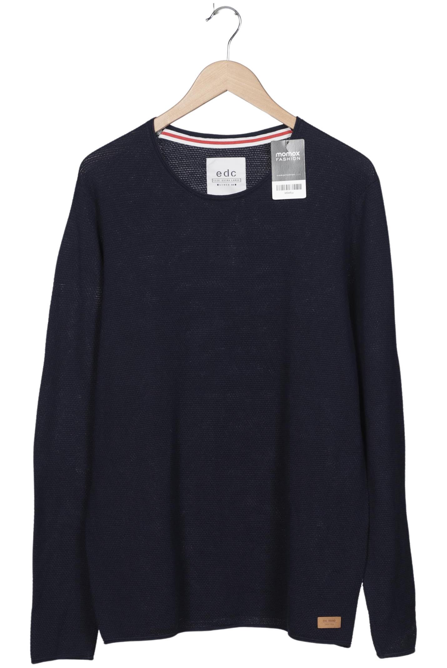 

edc by Esprit Herren Pullover, marineblau, Gr. 54