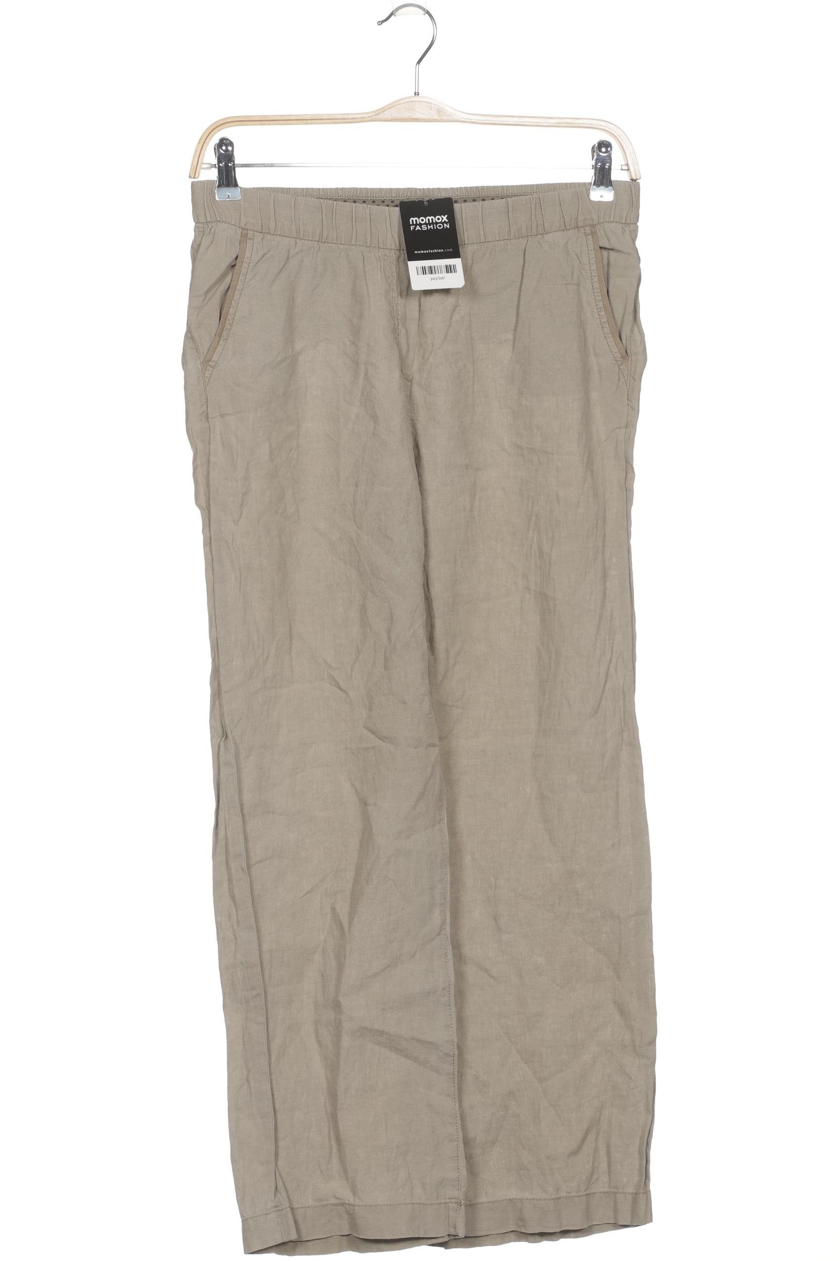 

edc by Esprit Damen Stoffhose, beige, Gr. 36