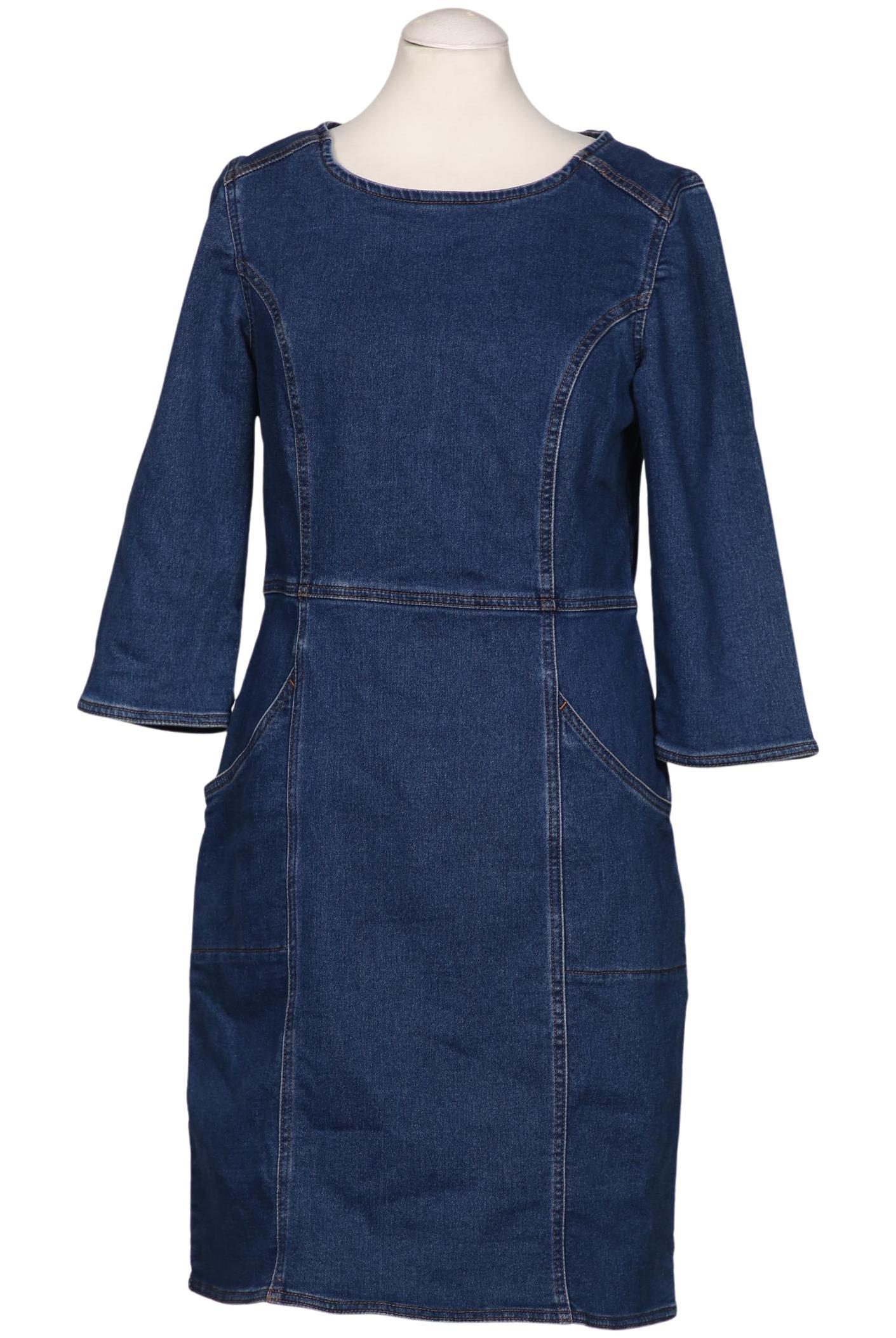 

edc by Esprit Damen Kleid, blau, Gr. 38