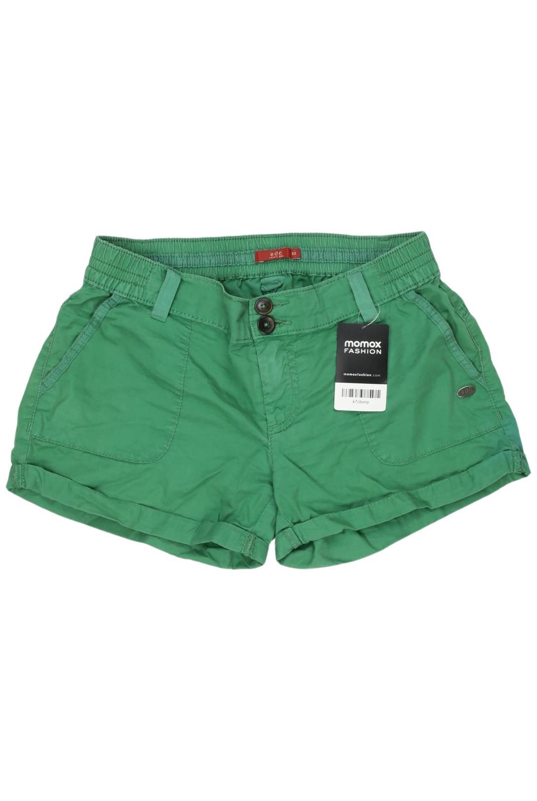 

edc by Esprit Damen Shorts, grün, Gr. 32