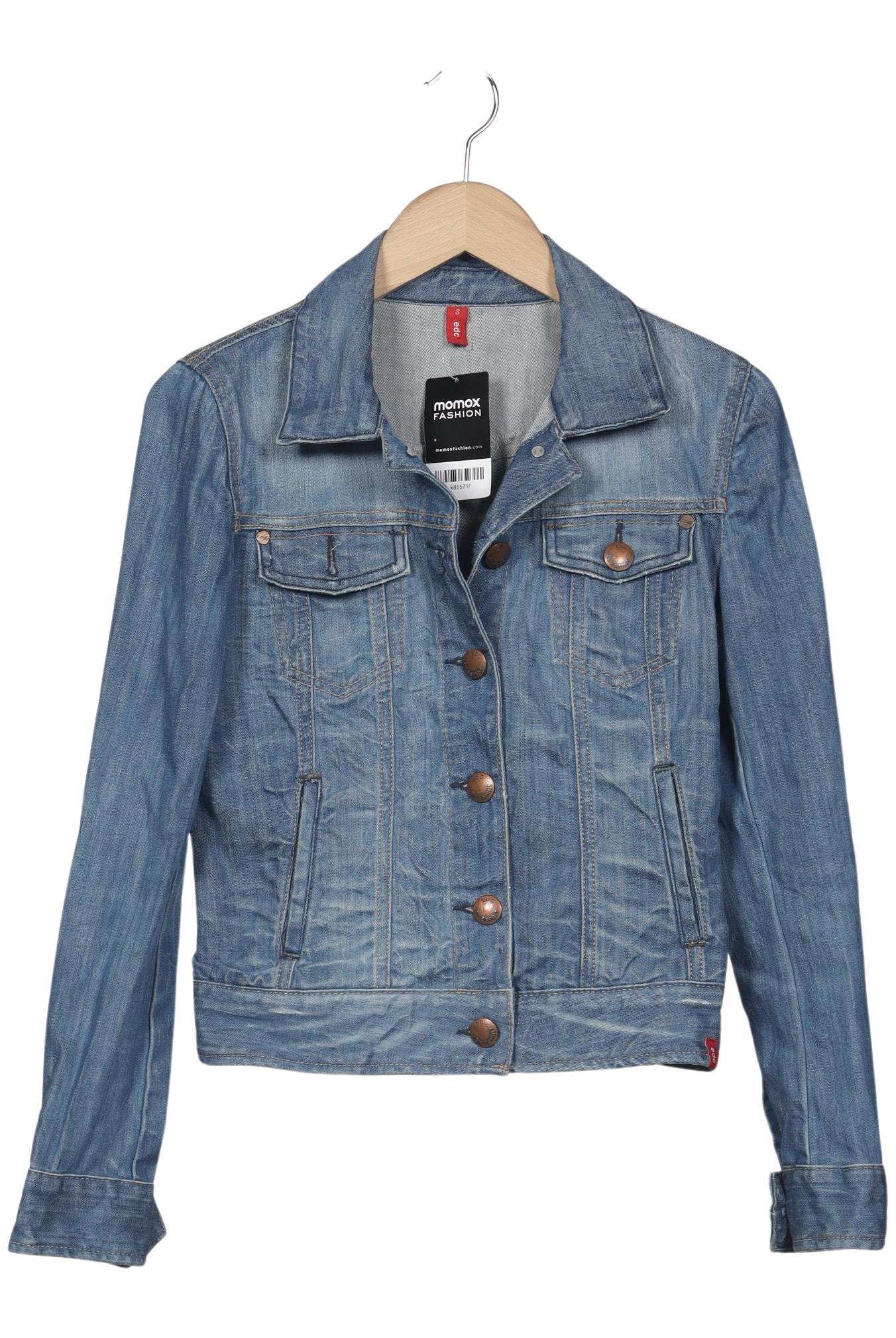 

edc by Esprit Damen Jacke, blau, Gr. 36