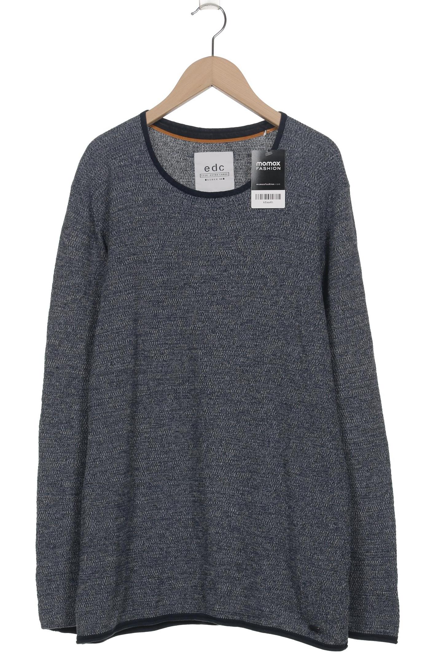 

edc by Esprit Herren Pullover, marineblau, Gr. 54