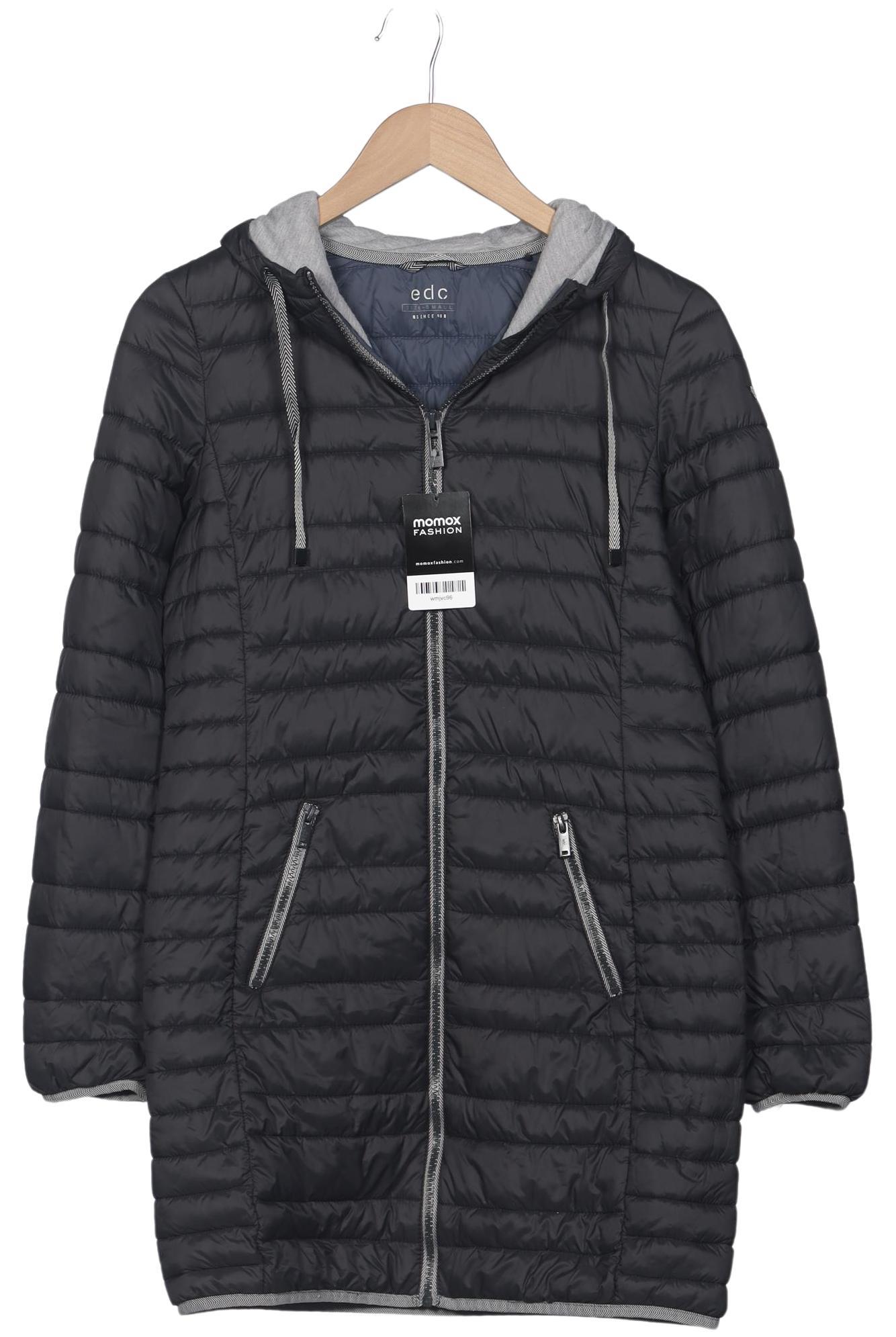 

edc by Esprit Damen Mantel, schwarz, Gr. 36