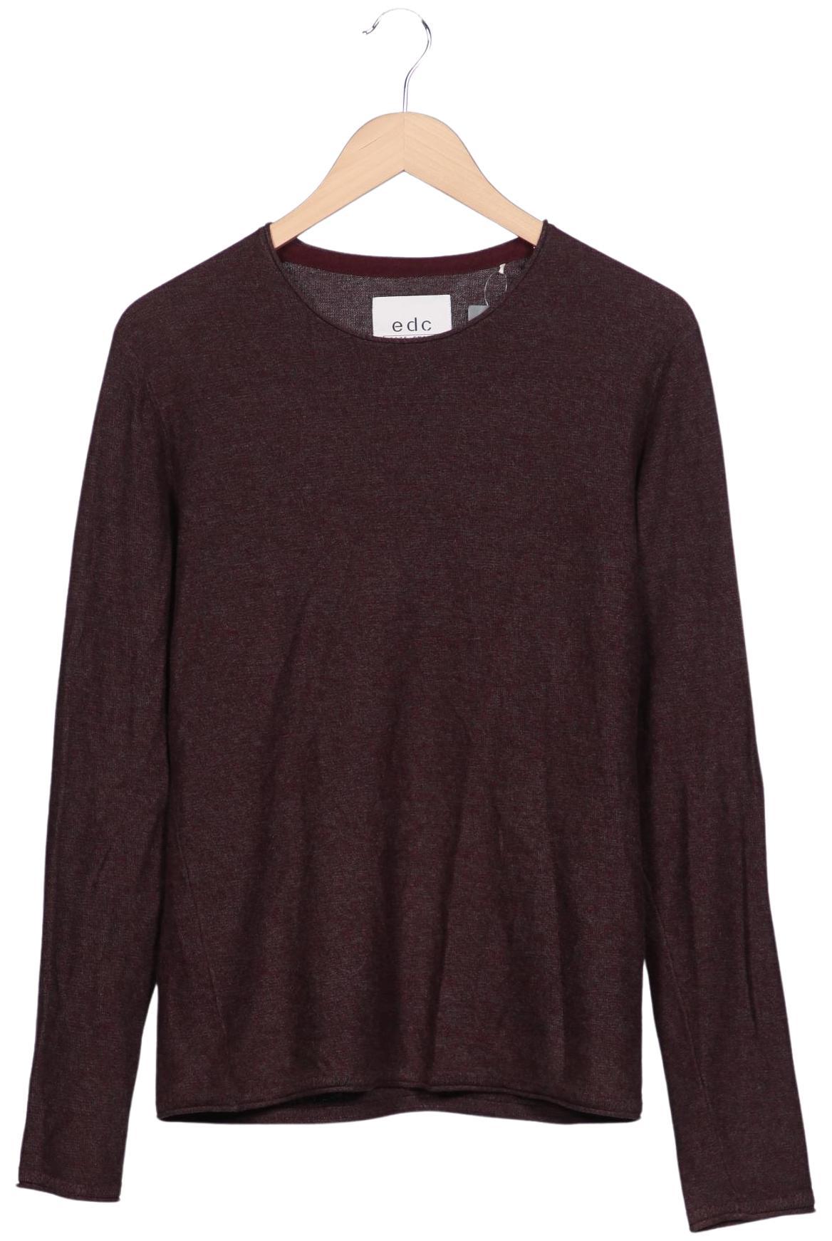 Thumbnail - edc by Esprit Herren Pullover, bordeaux, Gr. 46