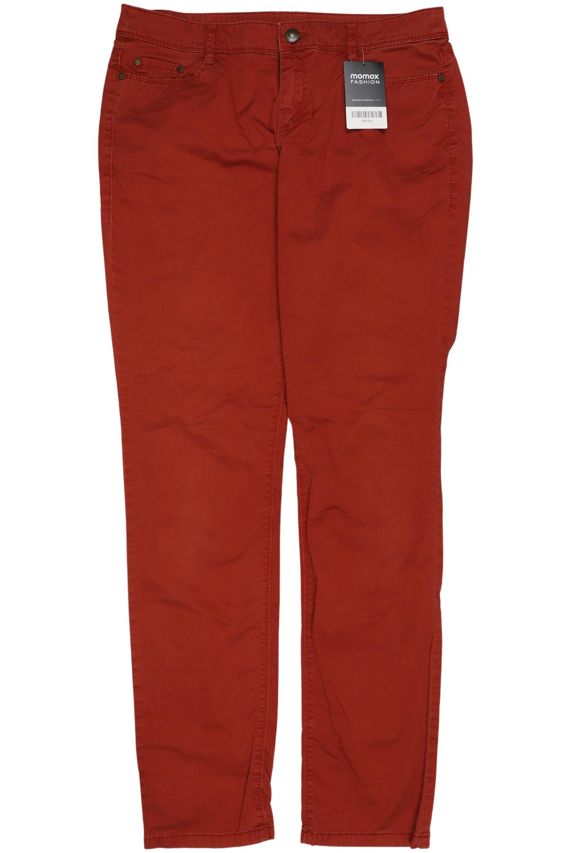

edc by Esprit Damen Stoffhose, orange, Gr. 38