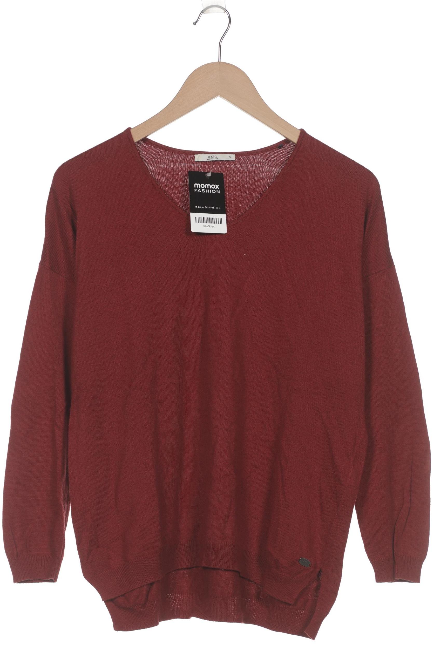 

edc by Esprit Damen Pullover, rot, Gr. 36