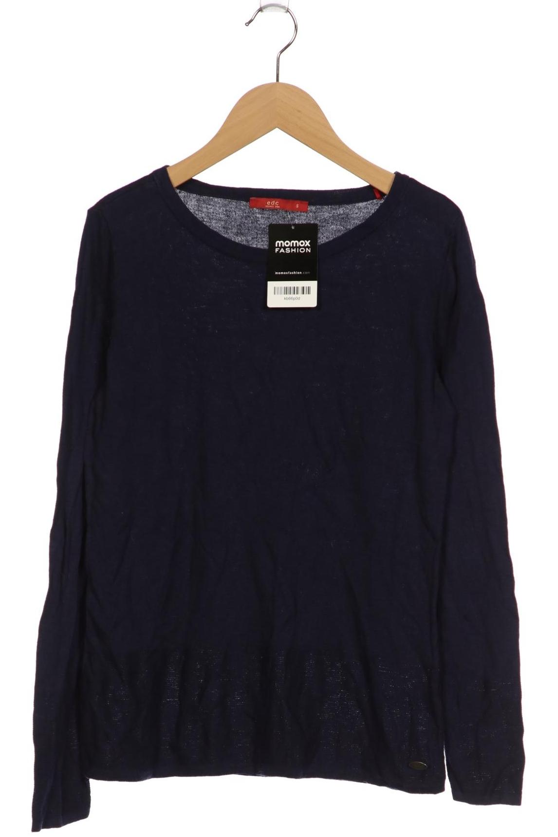 

edc by Esprit Damen Pullover, marineblau, Gr. 36