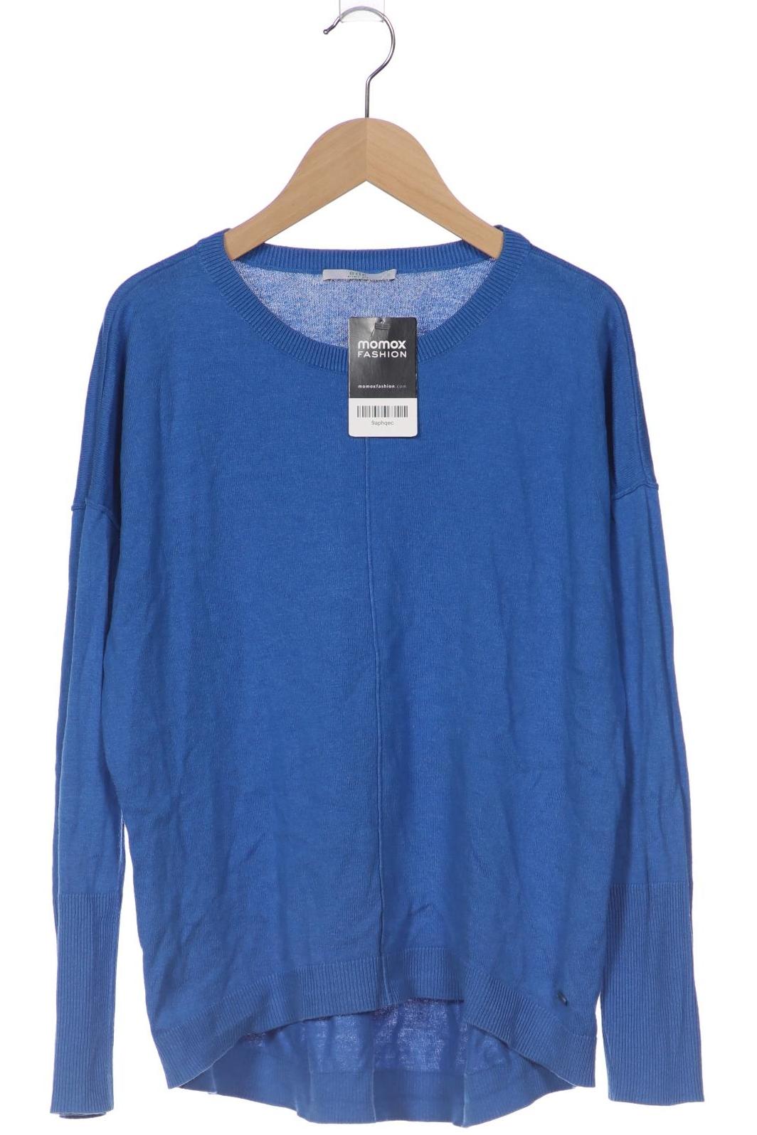 

edc by Esprit Damen Pullover, blau, Gr. 36