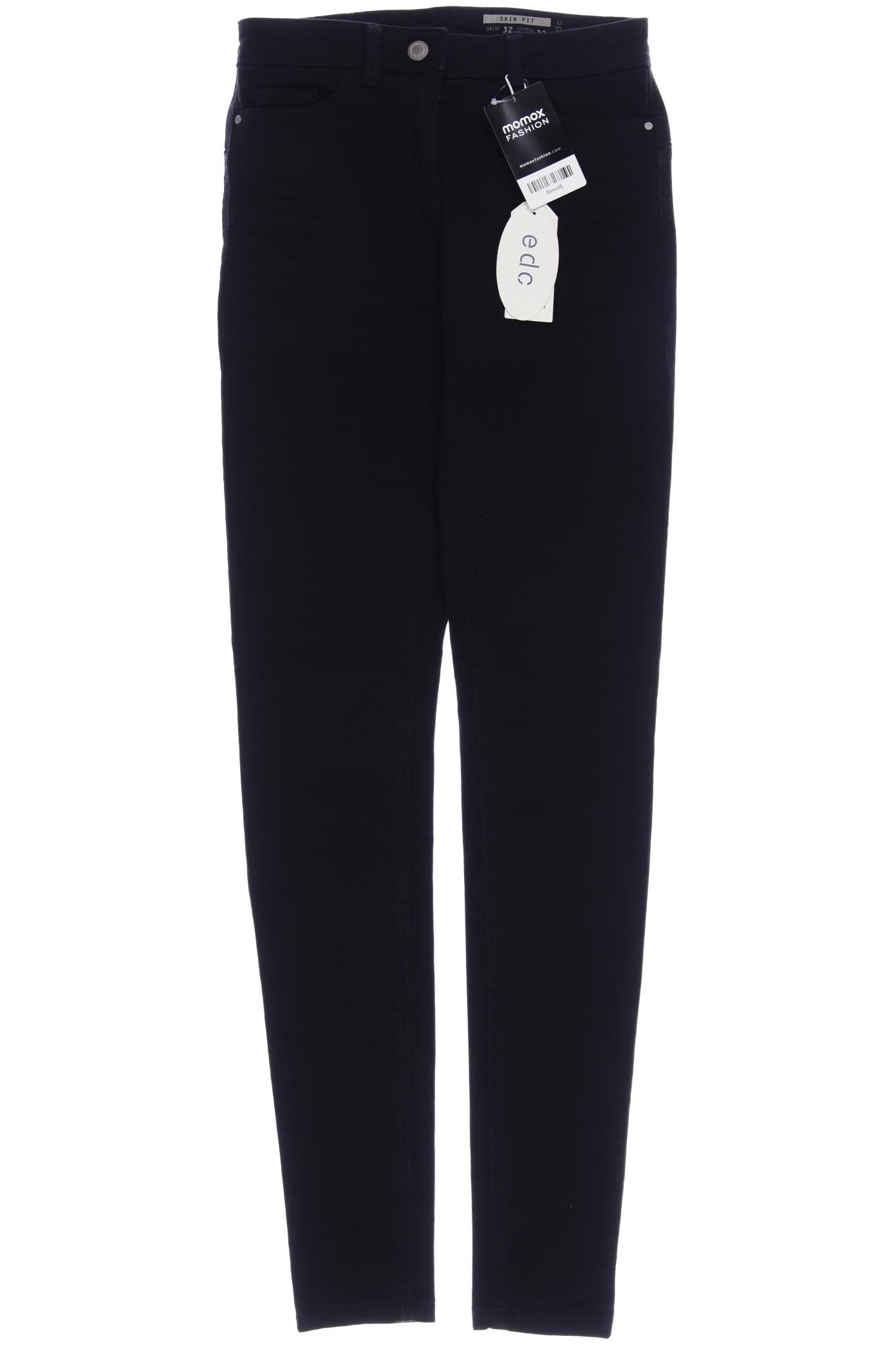 

edc by Esprit Damen Jeans, schwarz, Gr. 32