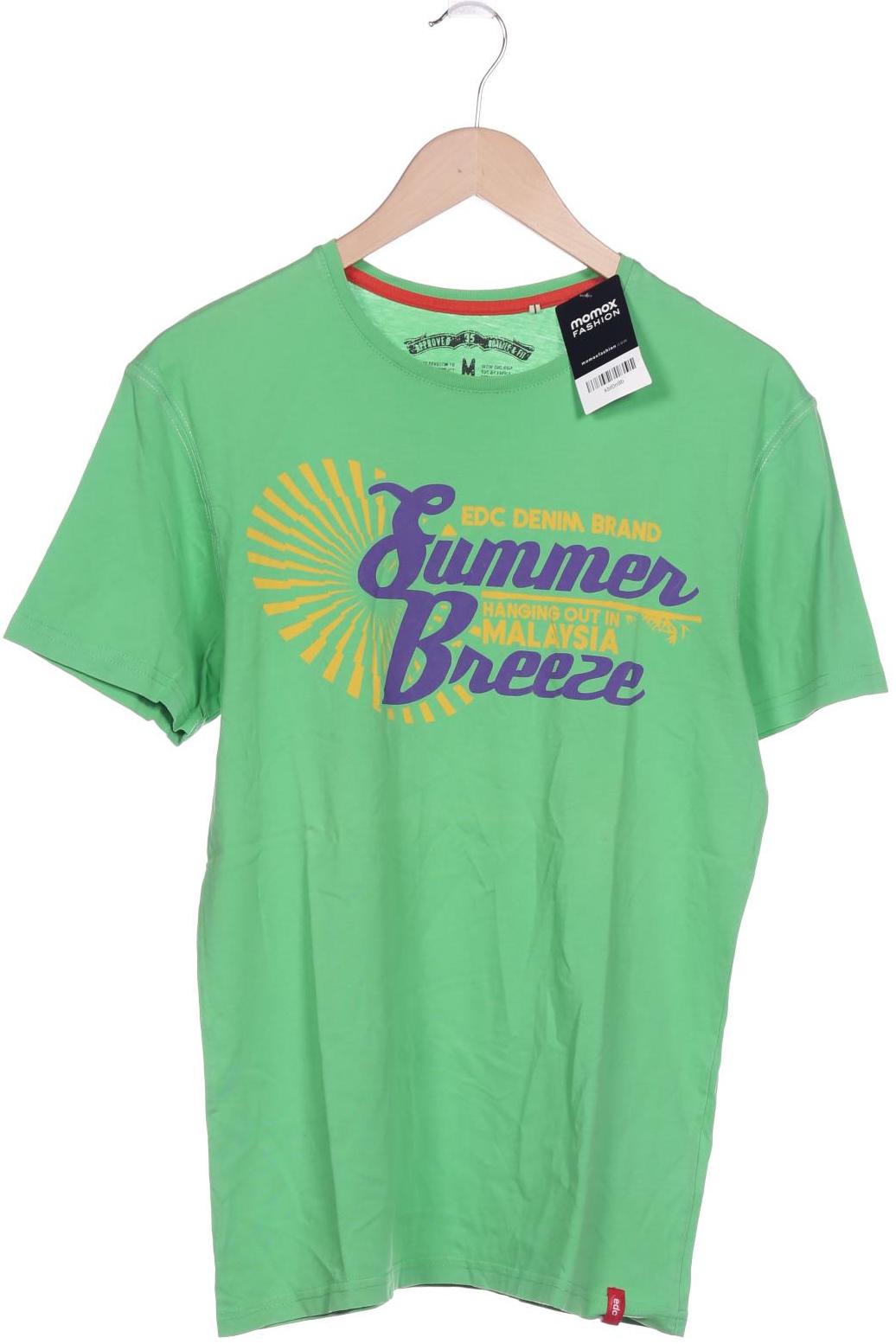 

edc by Esprit Herren T-Shirt, grün, Gr. 48