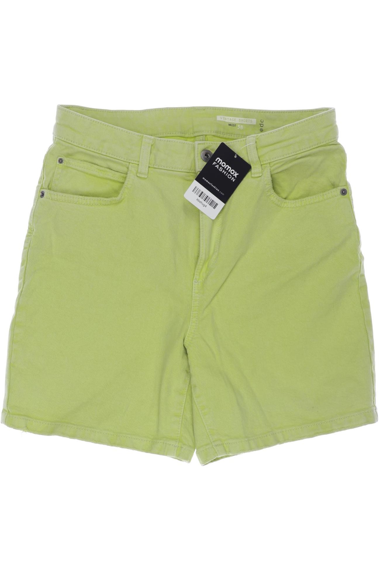 

edc by Esprit Damen Shorts, gelb, Gr. 38