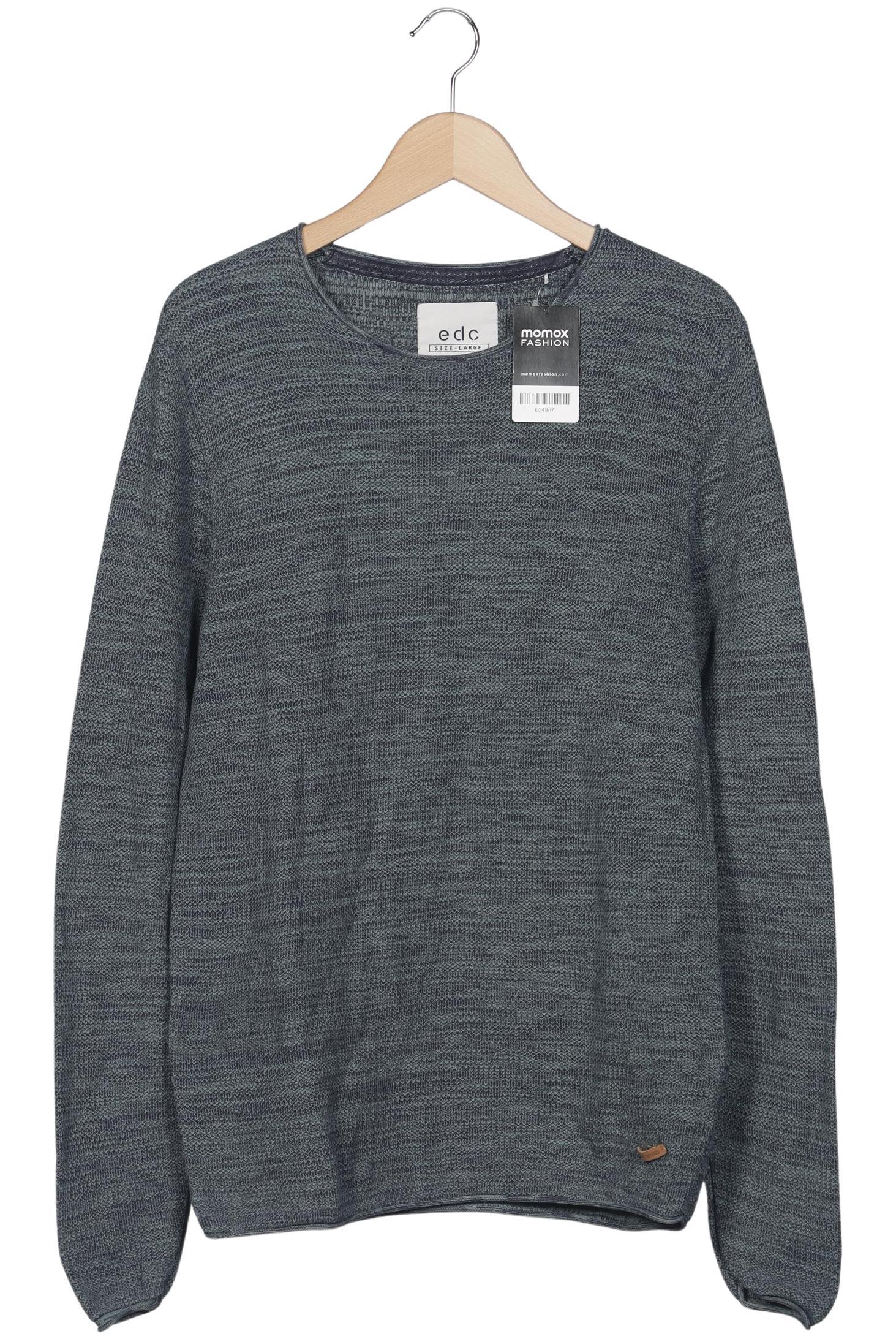 

edc by Esprit Herren Pullover, grau, Gr. 52