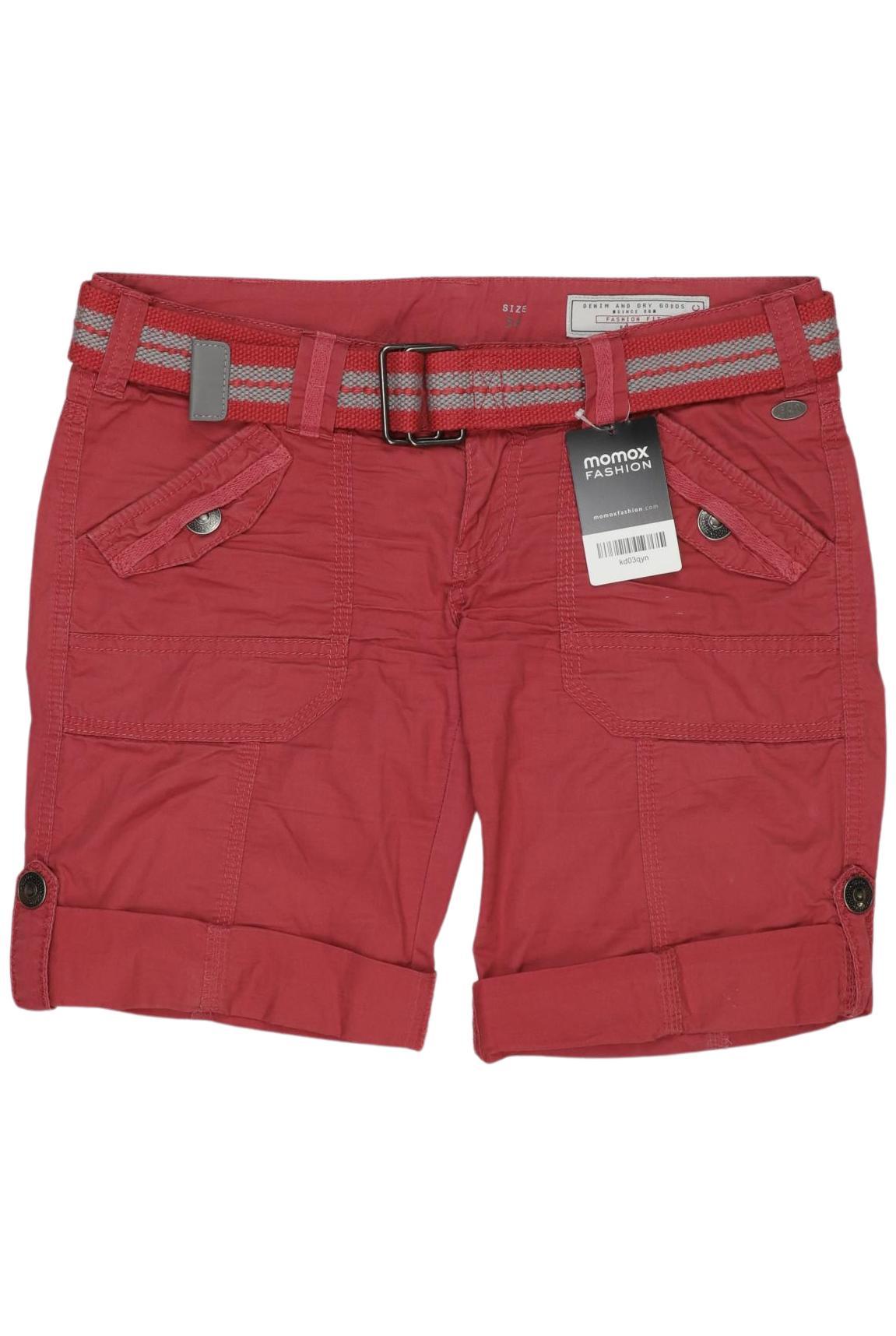 

edc by Esprit Damen Shorts, rot, Gr. 34