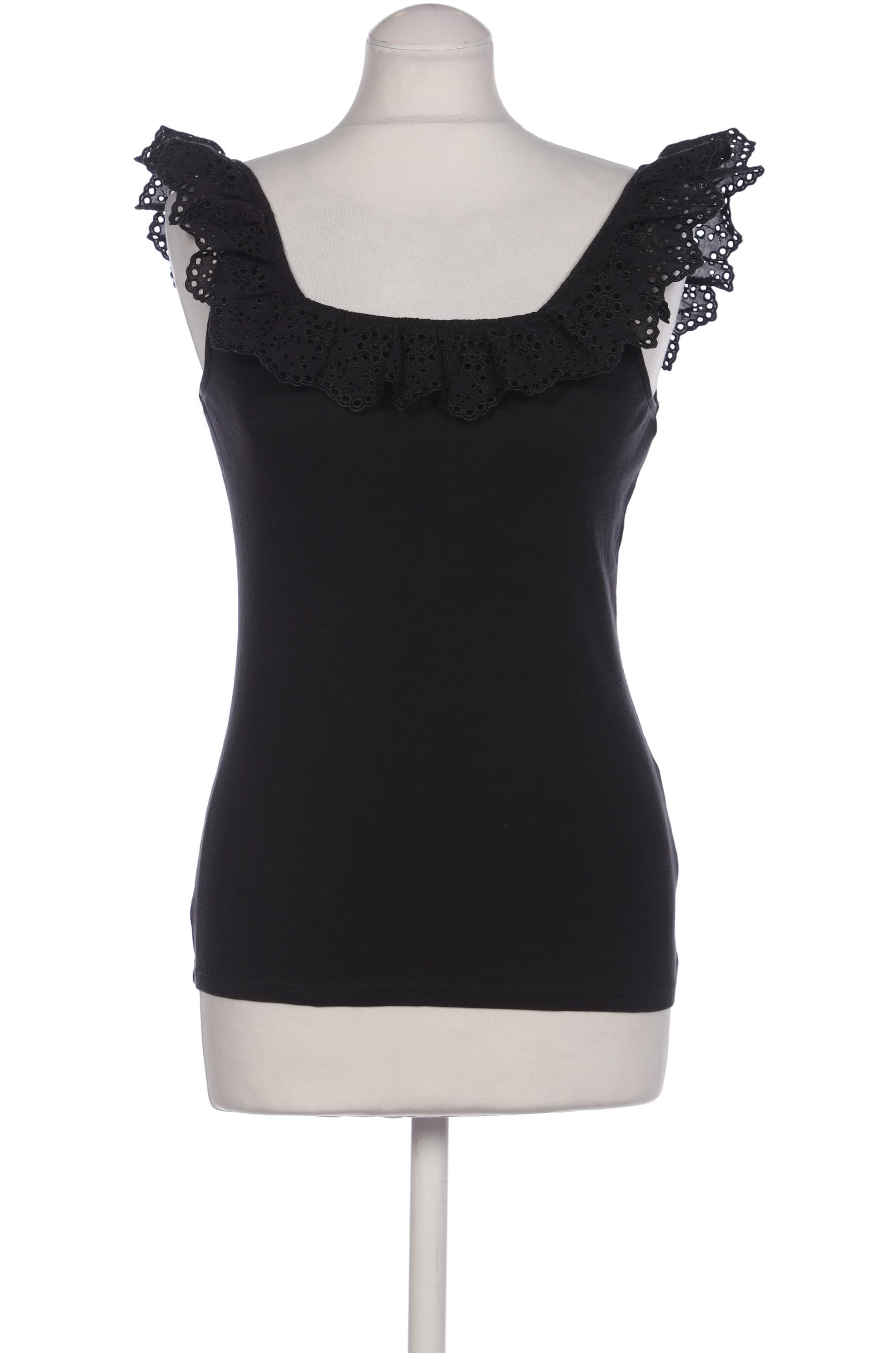 

edc by Esprit Damen Top, schwarz, Gr. 38