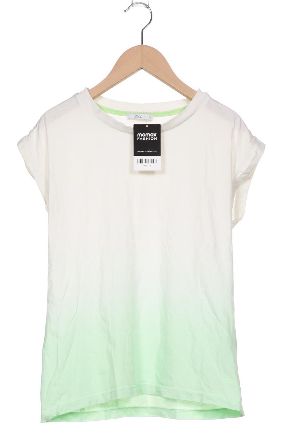 

edc by Esprit Damen T-Shirt, hellgrün, Gr. 34
