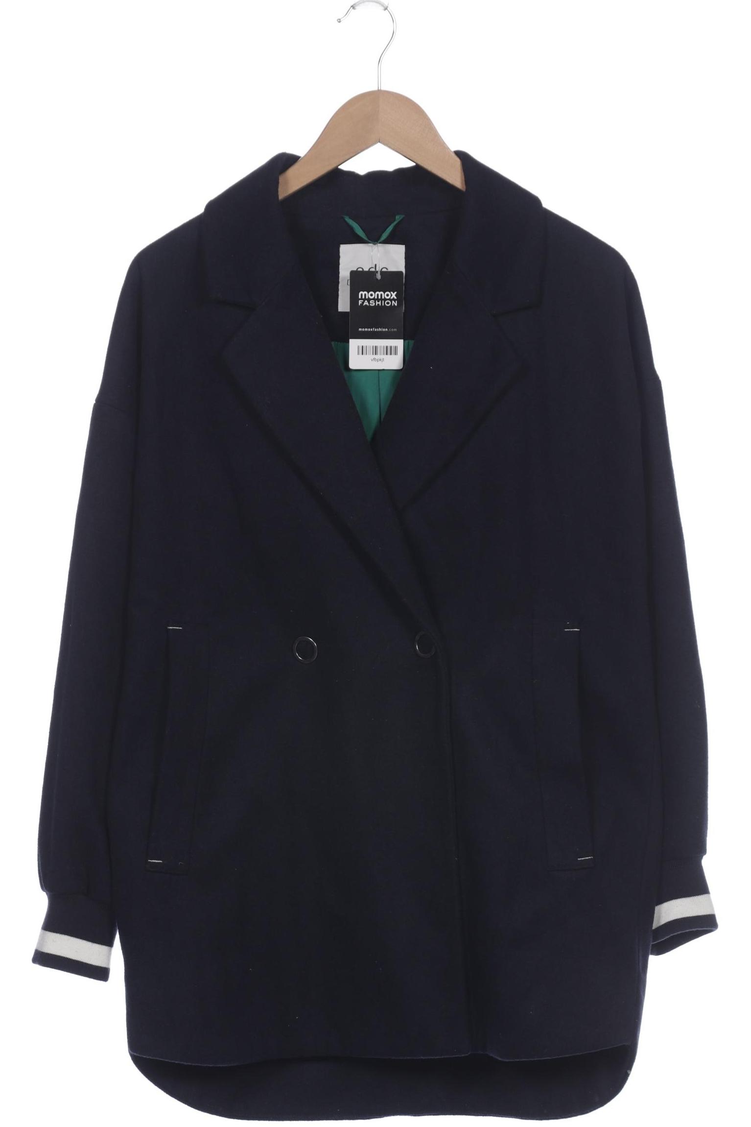 

edc by Esprit Damen Mantel, marineblau, Gr. 36