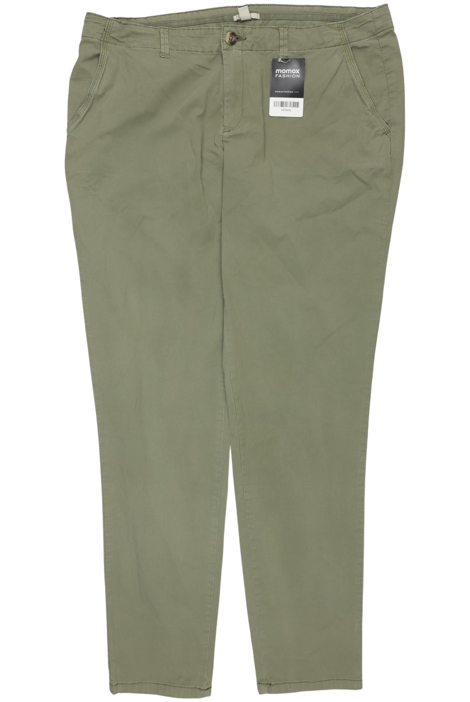

edc by Esprit Damen Stoffhose, grün, Gr. 42